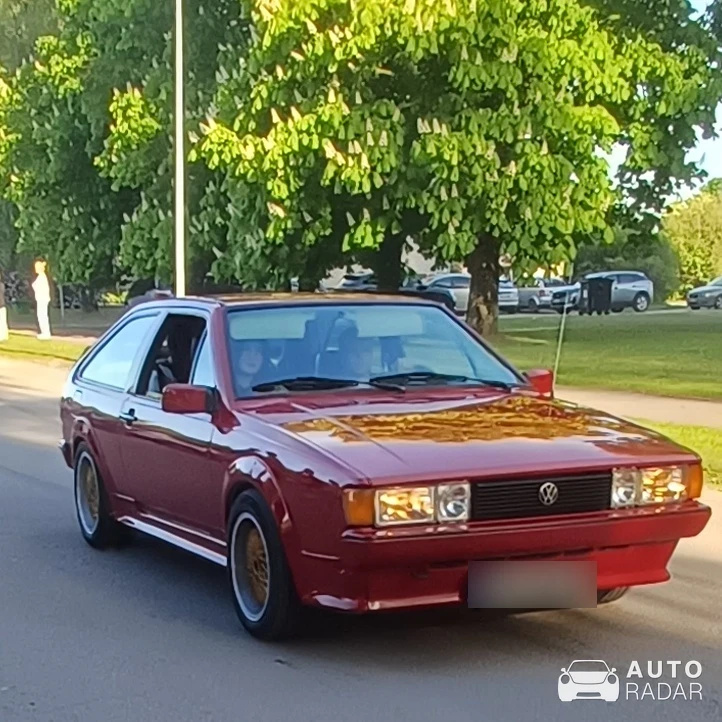 Volkswagen Scirocco II spotted in Grobiņa