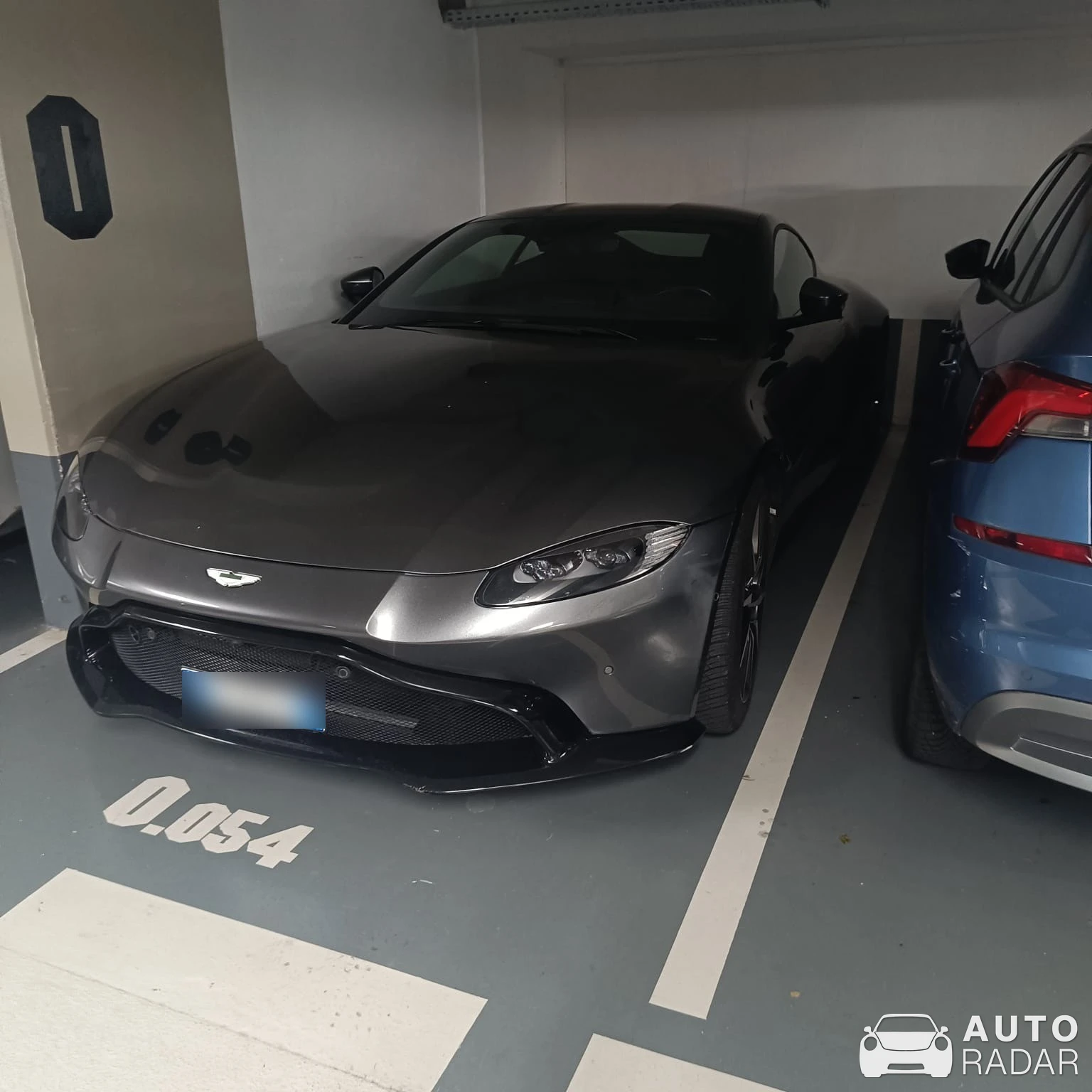 Aston Martin V8 Vantage 2018 spotted in Nice, France