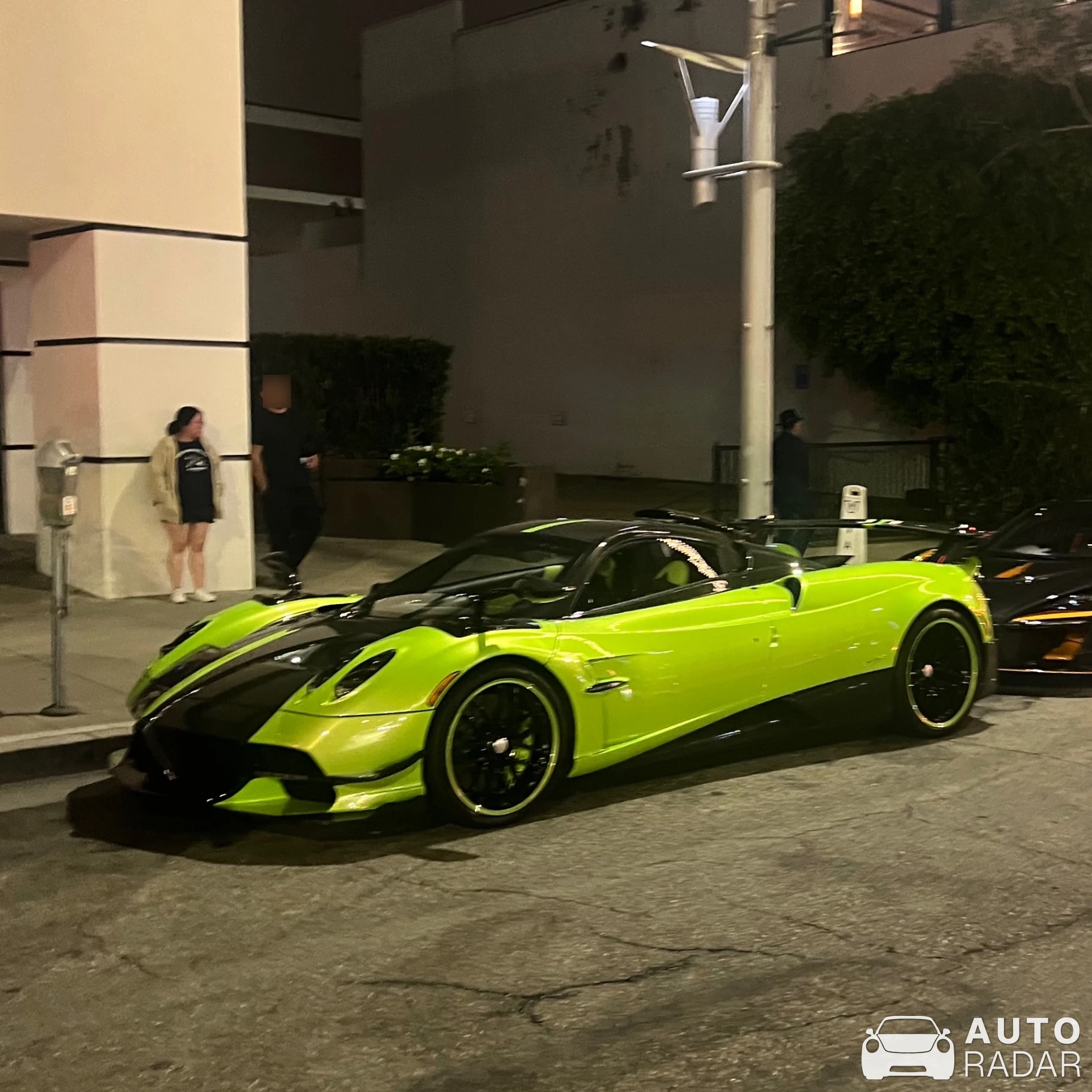 Pagani Huayra Roadster BC spotted in Beverly Hills, United States