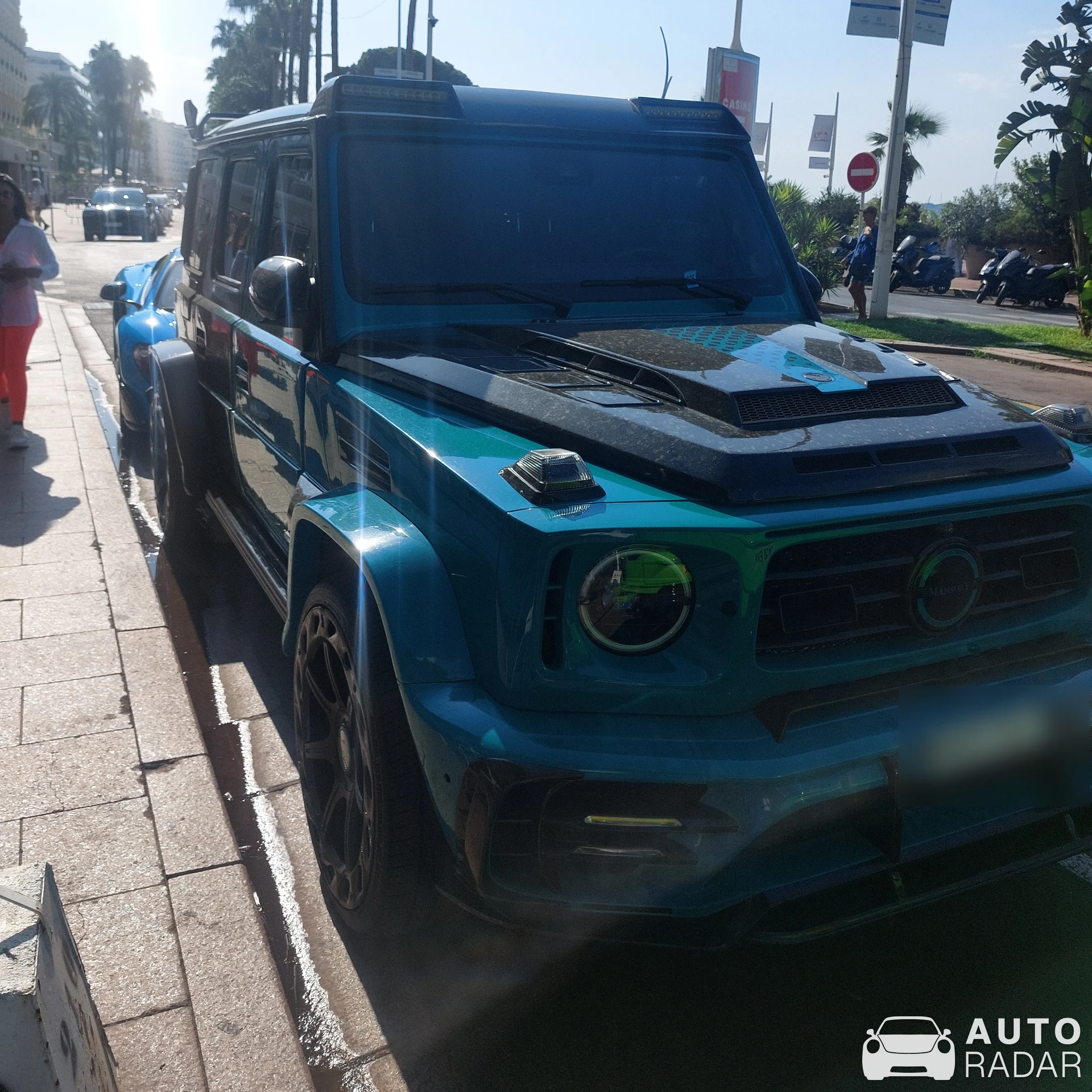 Mercedes-Benz G 63 W463 Mansory spotted in Cannes