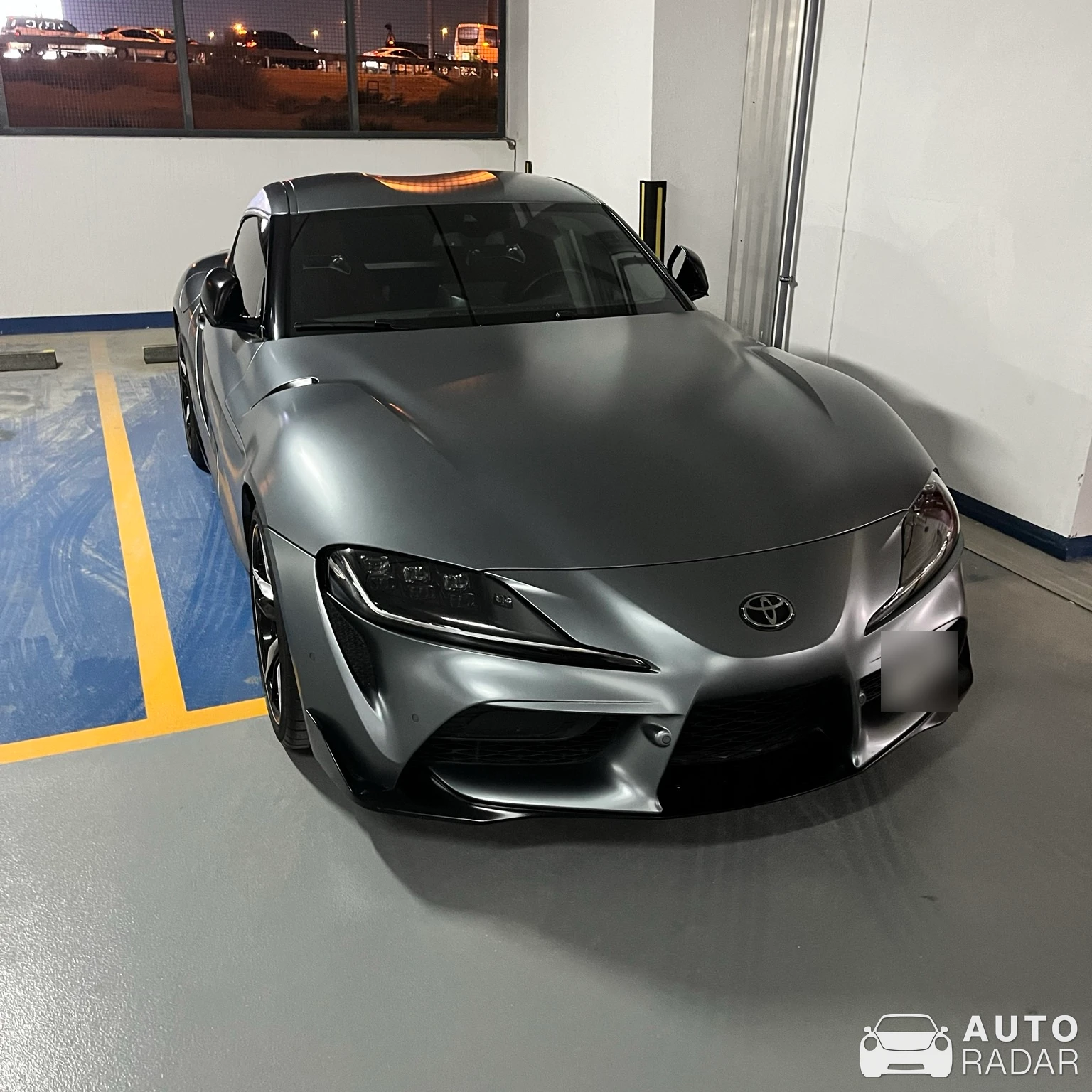Toyota GR Supra A90 spotted in Dubaj, Spojené arabské emiráty