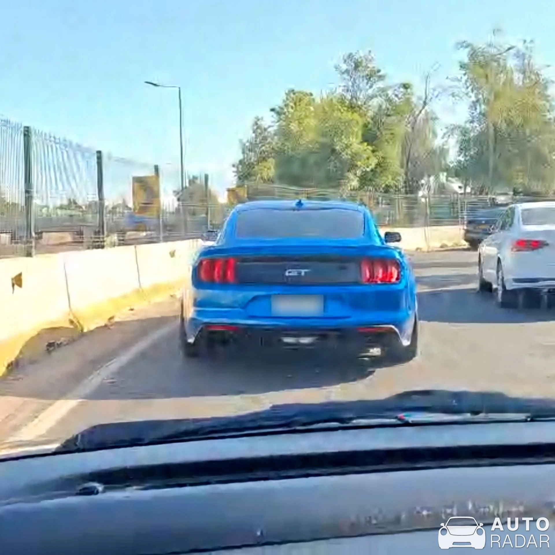Ford Mustang GT spotted in La Florida, Chile