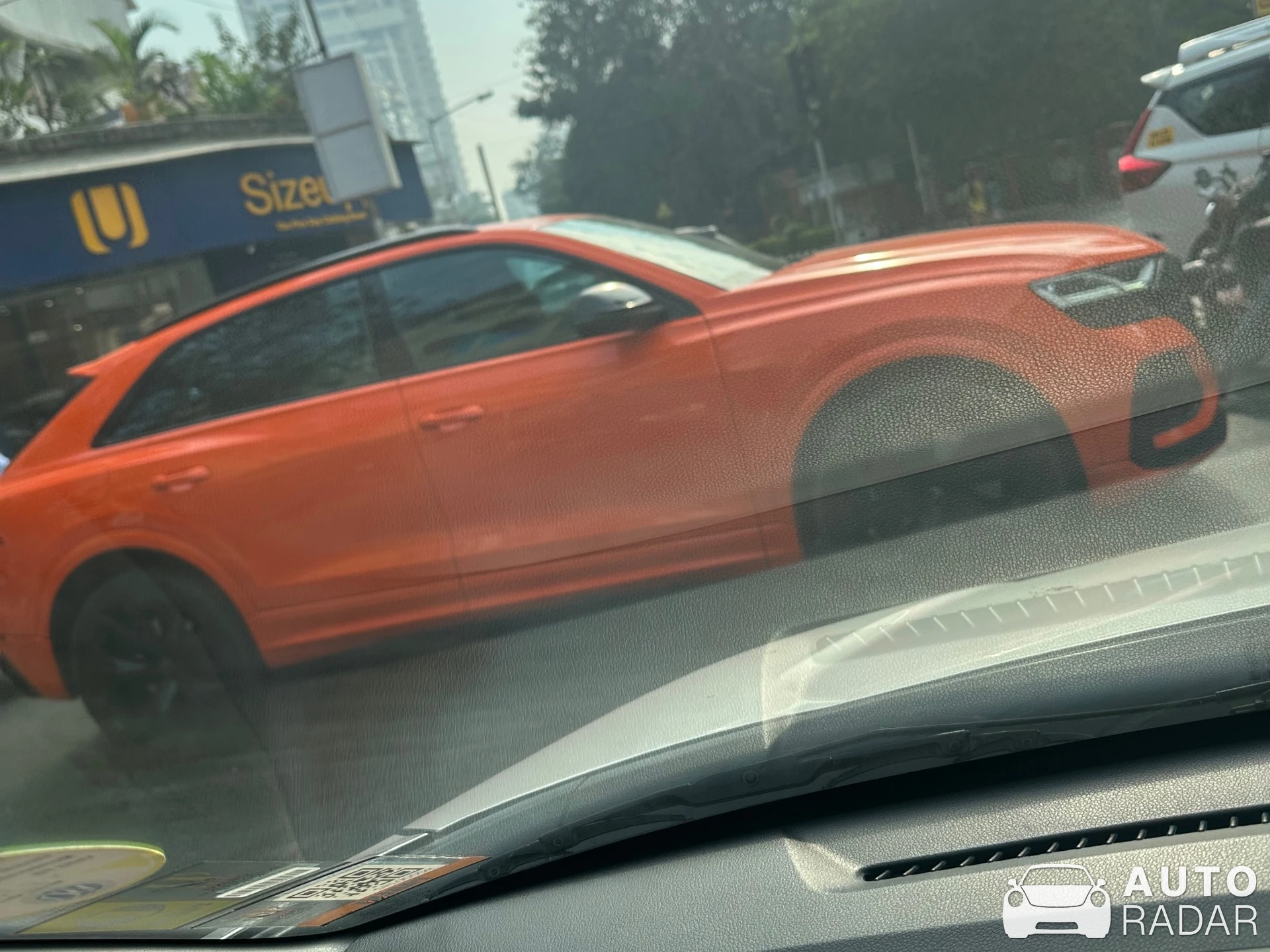 Audi RS Q8 spotted in Mumbai, India