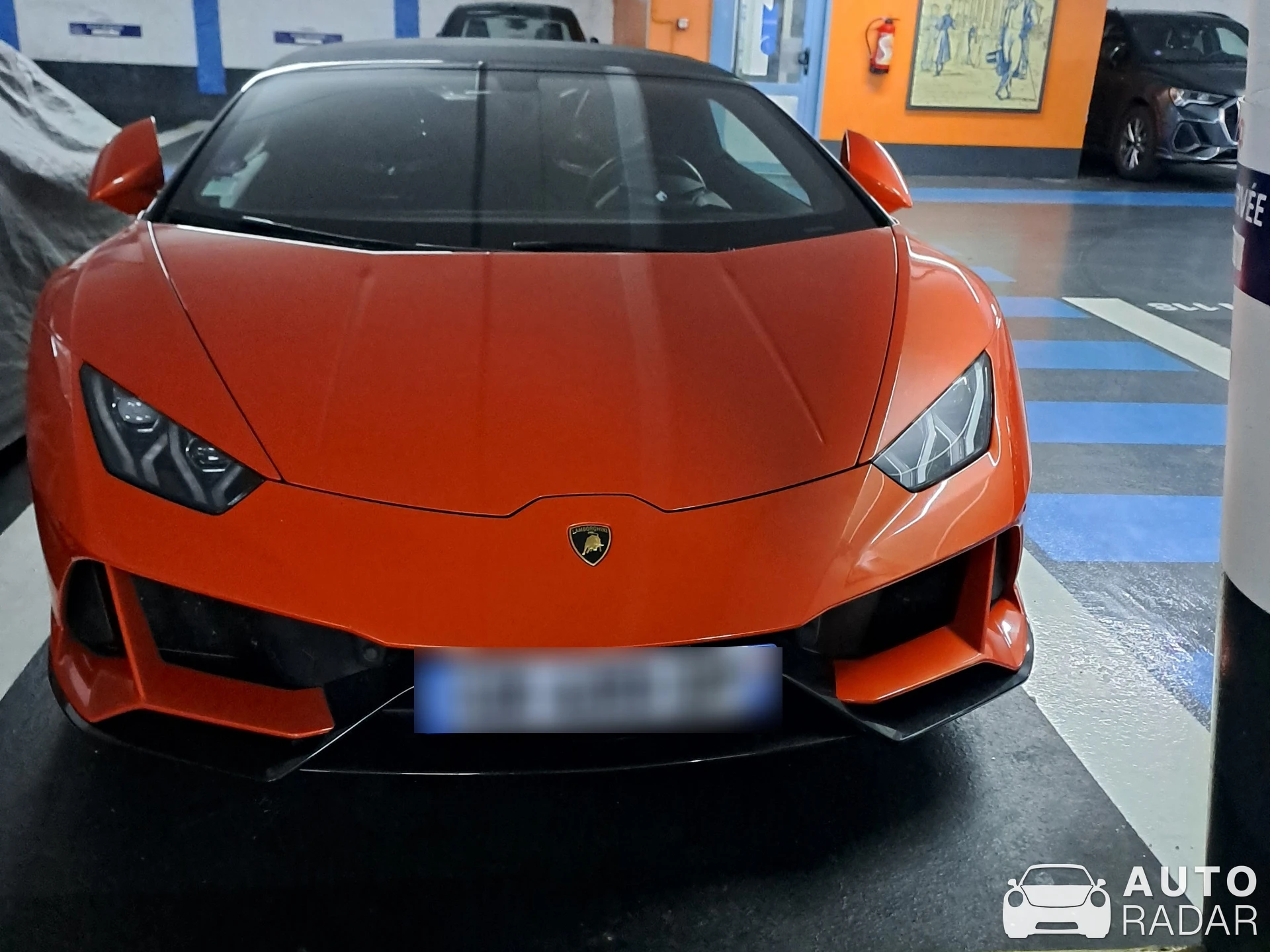 Lamborghini Huracán LP640-4 EVO Spyder spotted in Vendôme, France