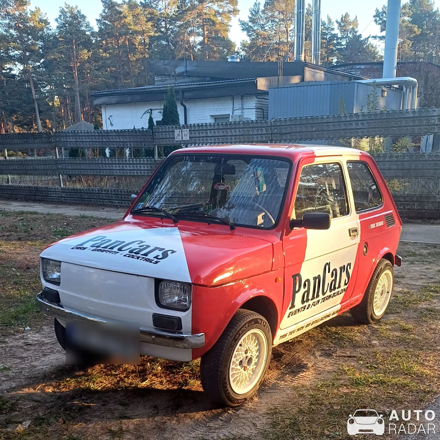 Fiat 126 spotted in Skulte, Latvia