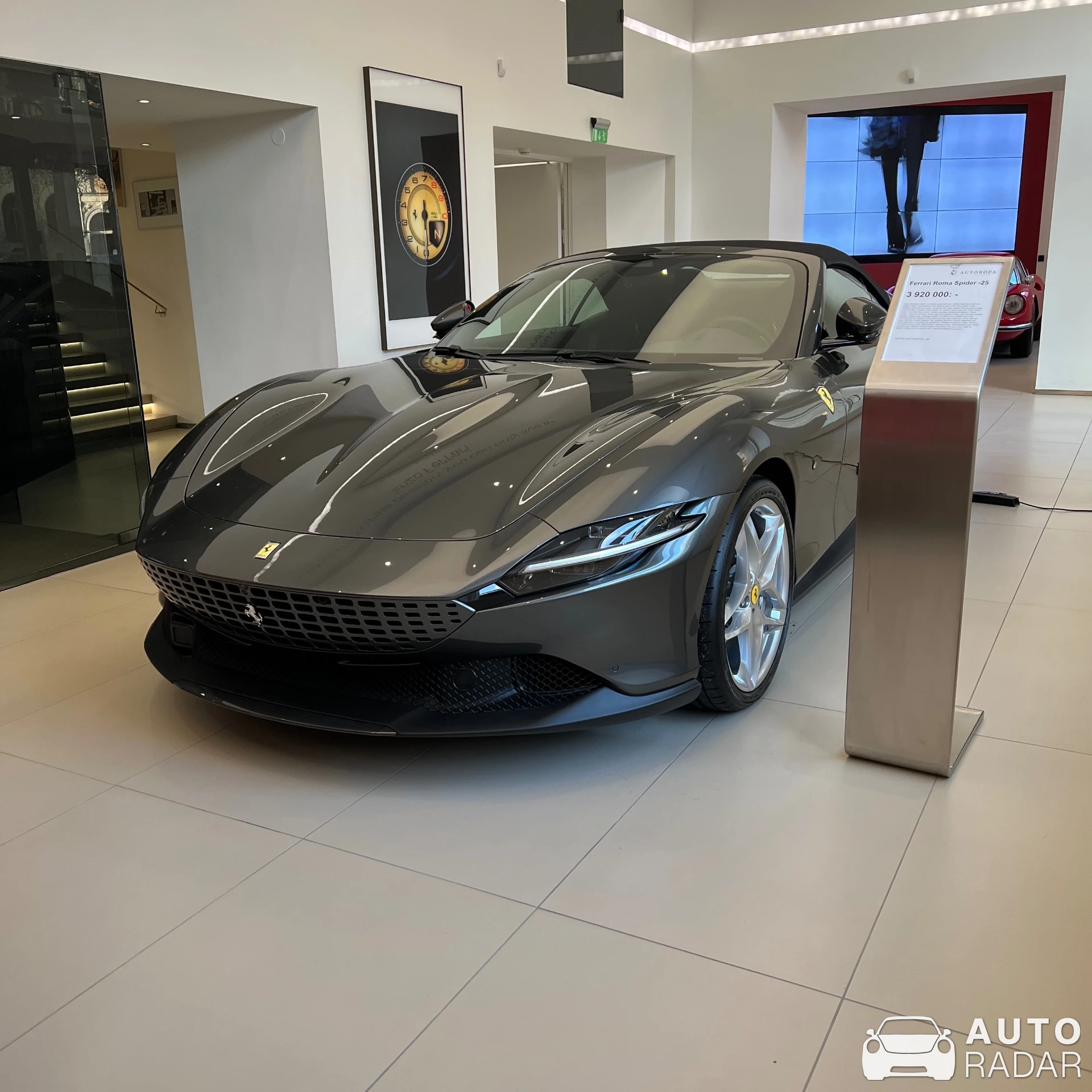 Ferrari Roma Spider spotted in Östermalm, Sweden