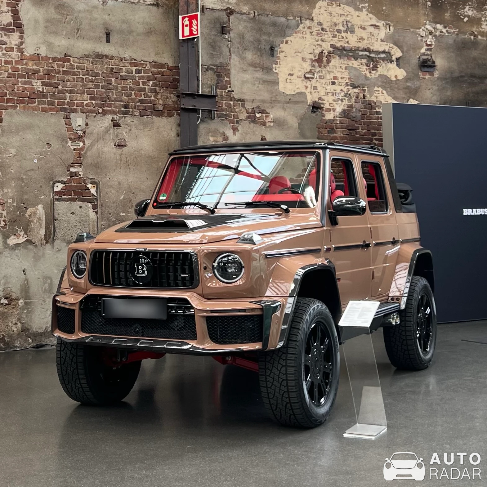 Mercedes-AMG Brabus G 800 Adventure W463 2018 spotted in Meerbusch