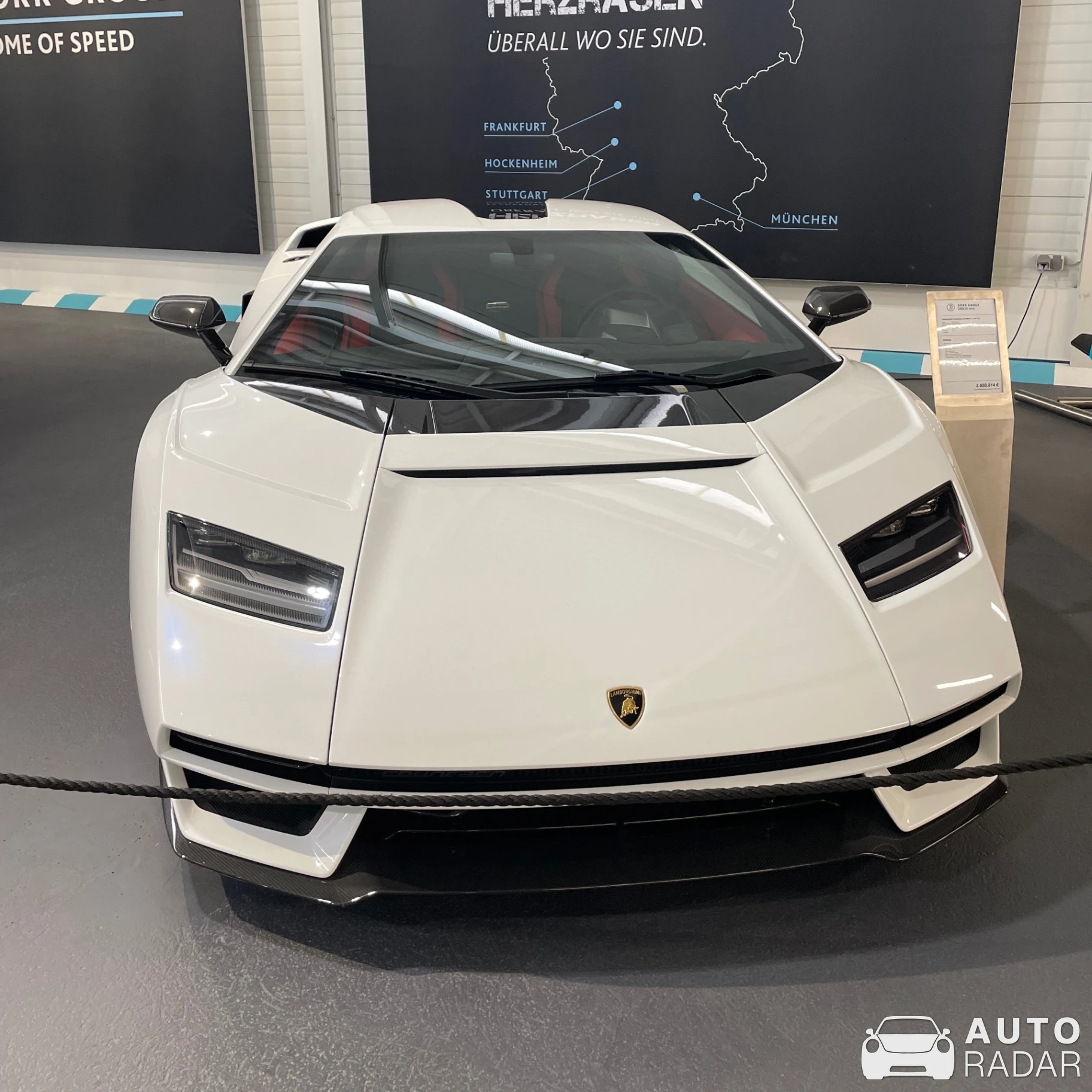 Lamborghini Countach LPI 800-4 spotted in Hockenheim, Deutschland