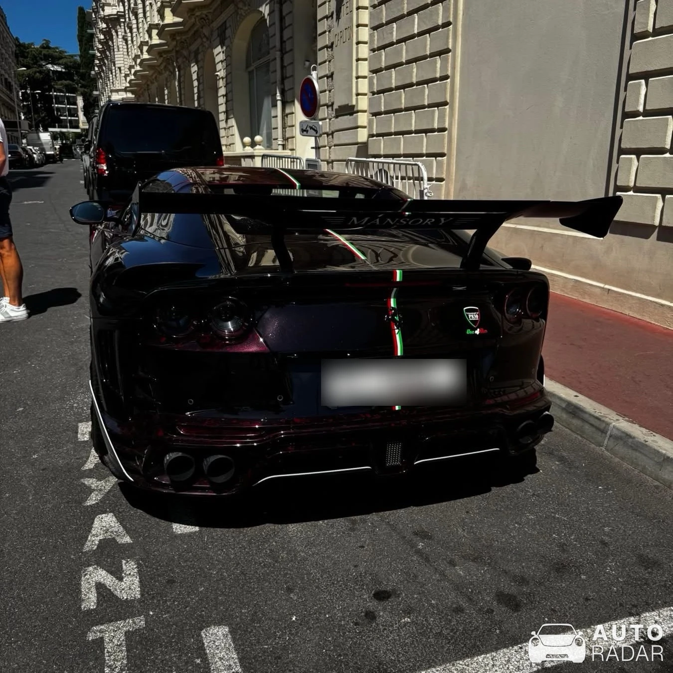 Ferrari 812 GTS Mansory Stallone spotted in Cannes