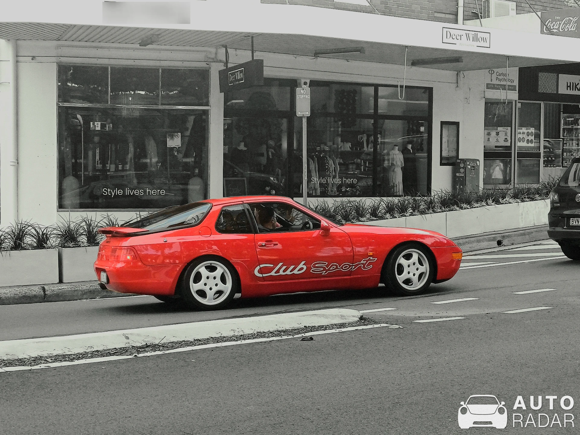 Porsche 968 Clubsport spotted in Turramurra