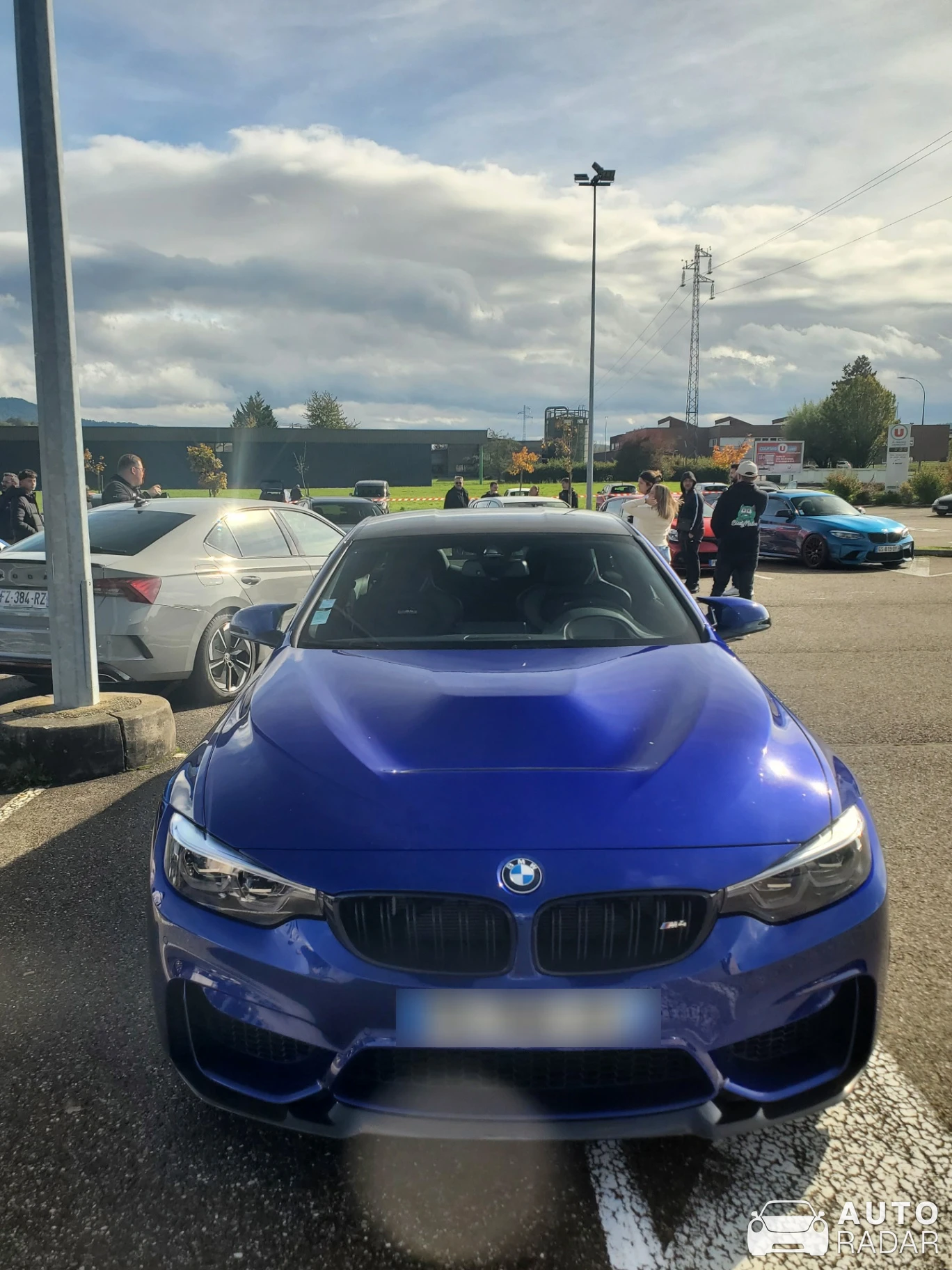 BMW M4 F82 CS spotted in Neuve-Église, France