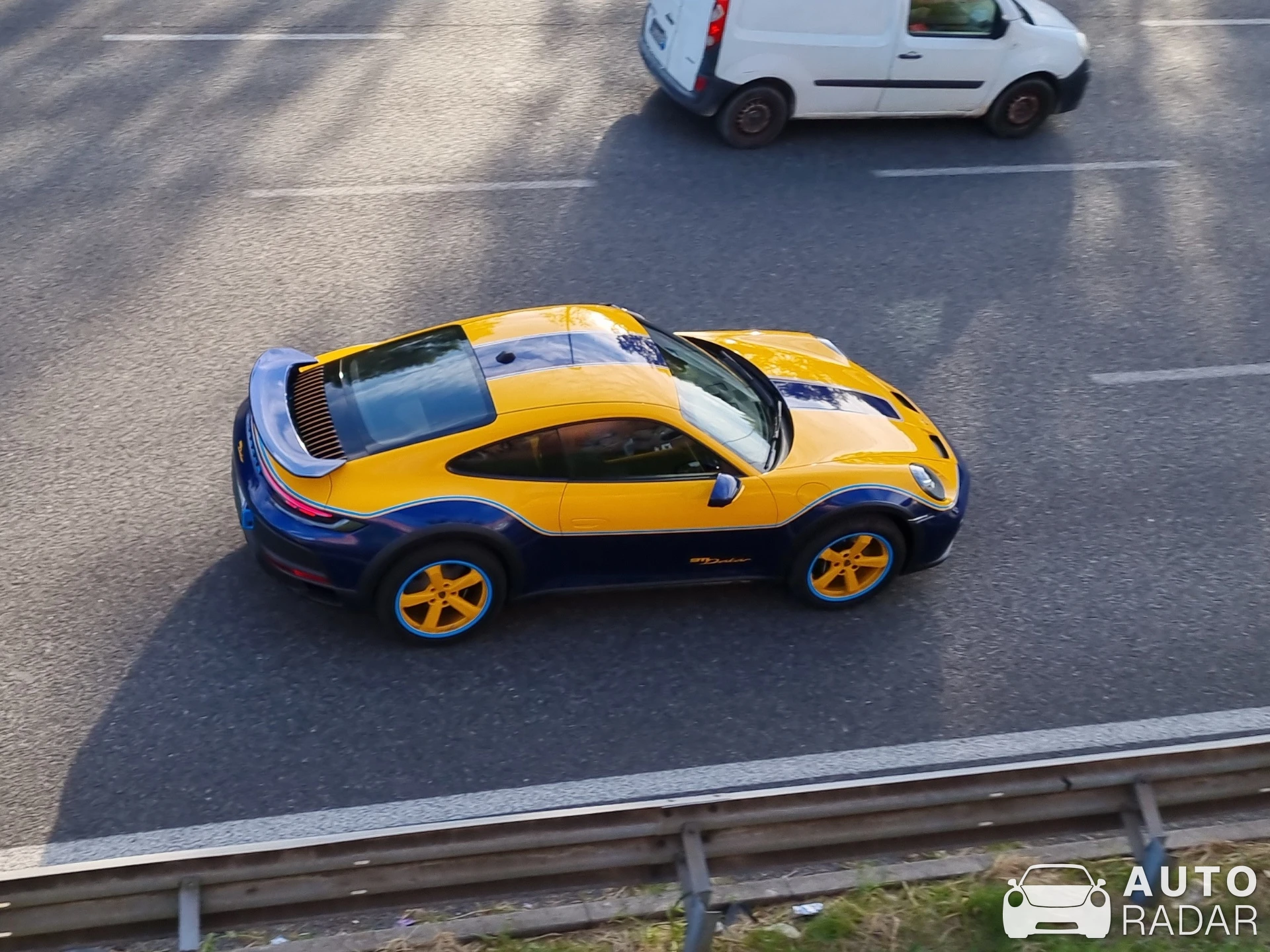 Porsche 992 Dakar Sonderwunsch Special spotted in Milano