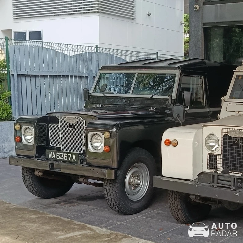 Land Rover Series 1 spotted in Singapore