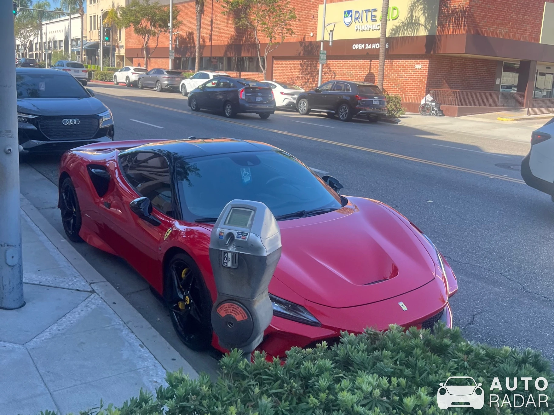 Ferrari F8 Tributo spotted in Beverly Hills, United States