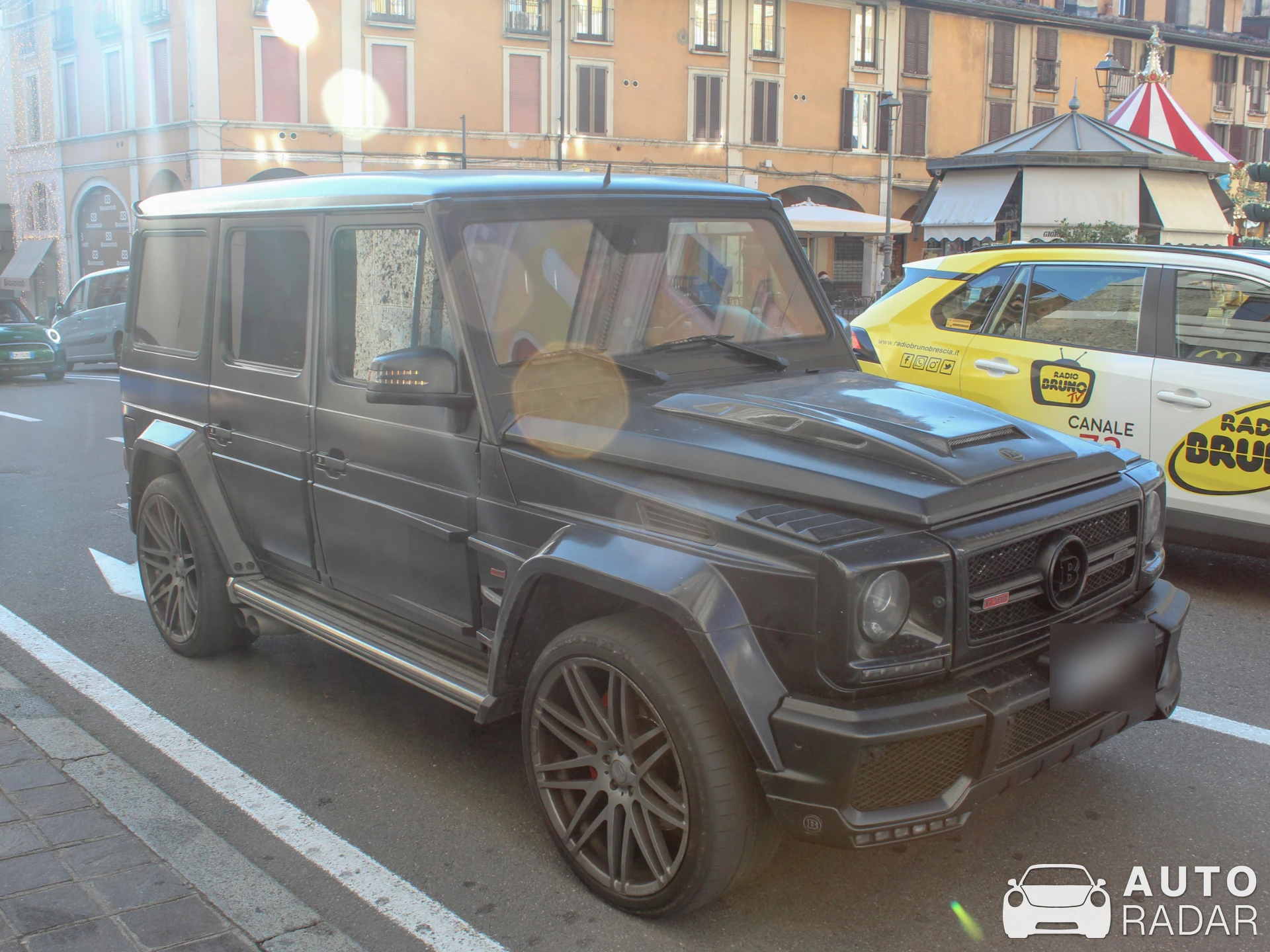 Mercedes-AMG Brabus G 700 Widestar 2016 spotted in Brescia, Italy