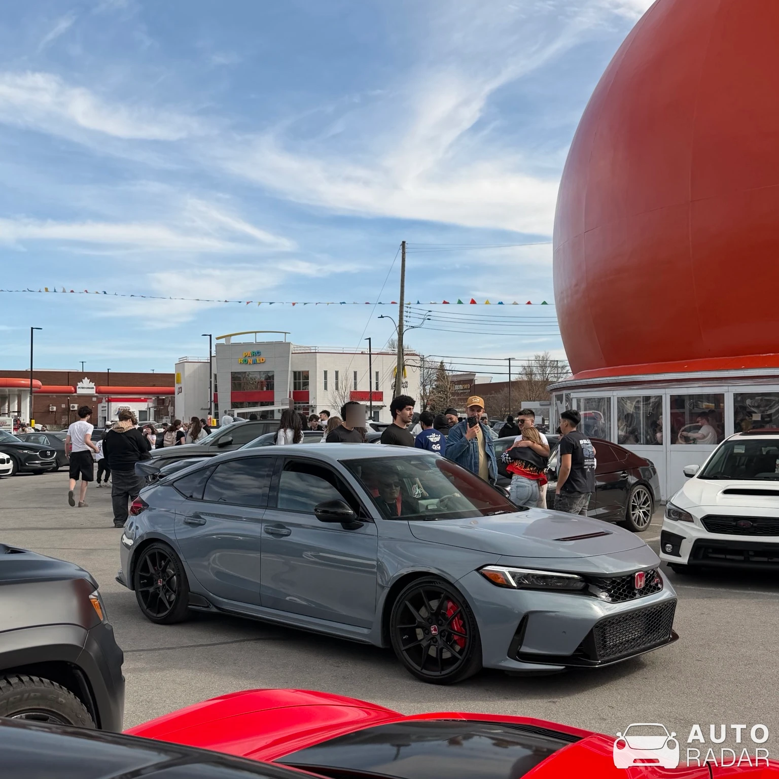 Honda Civic Type-R 2023 spotted in Montréal
