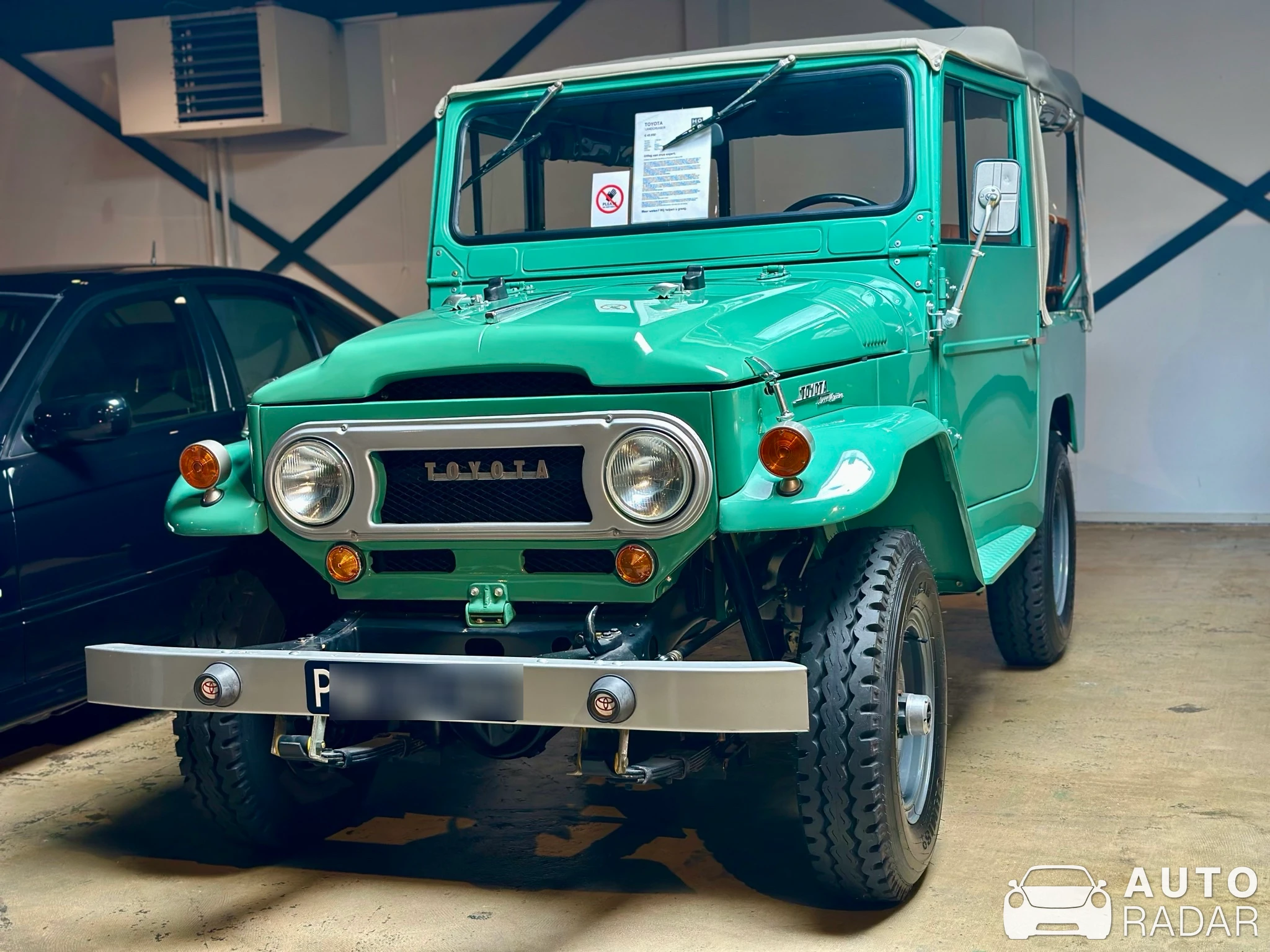 Toyota Land Cruiser FJ40 Cabriolet spotted in Katwijk aan Zee