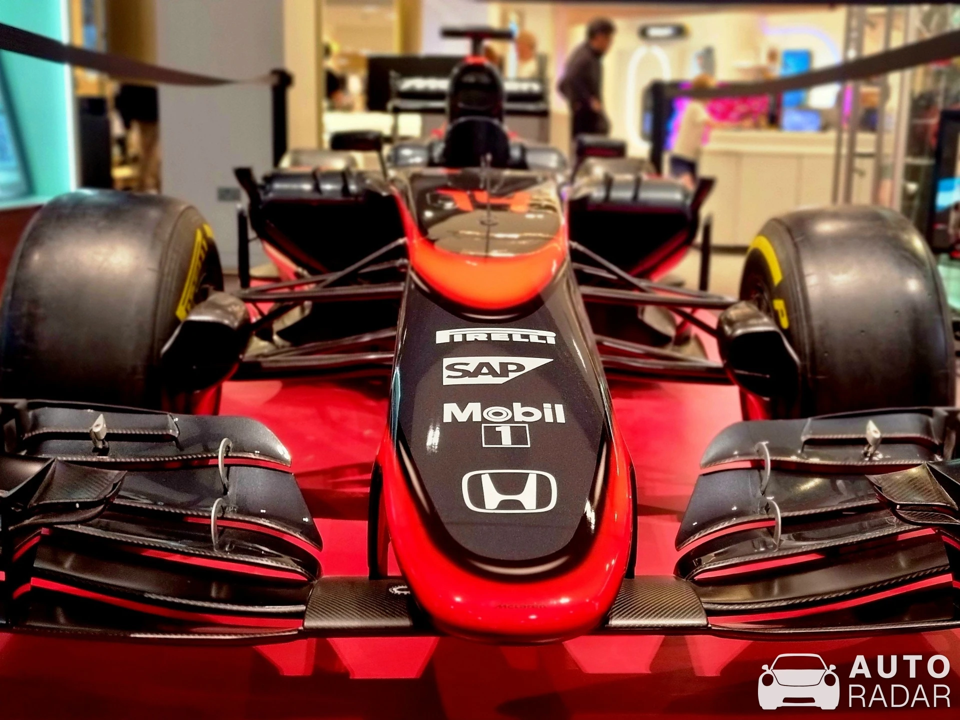 McLaren MP4-30 spotted