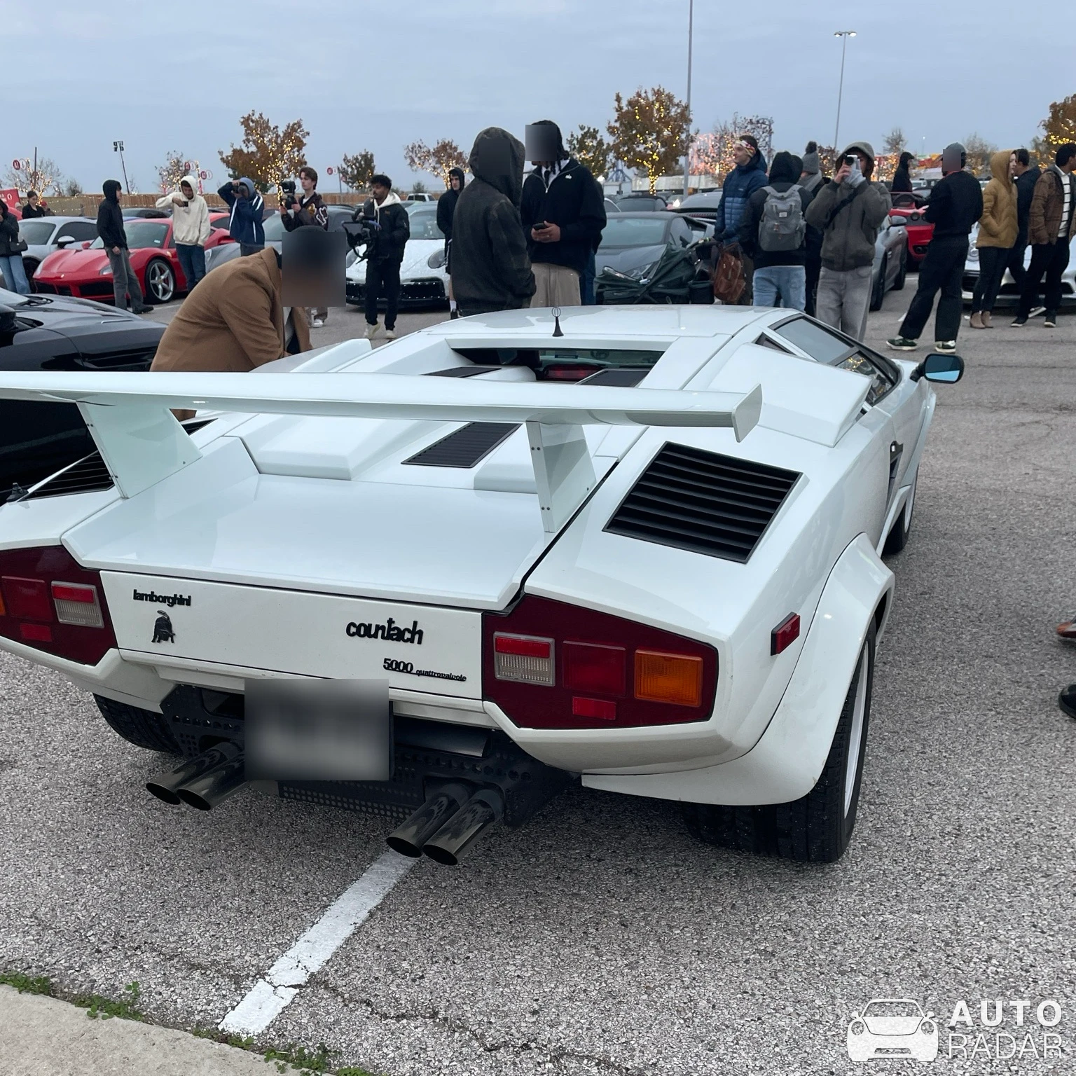 Lamborghini Countach 5000 Quattrovalvole spotted in Austin