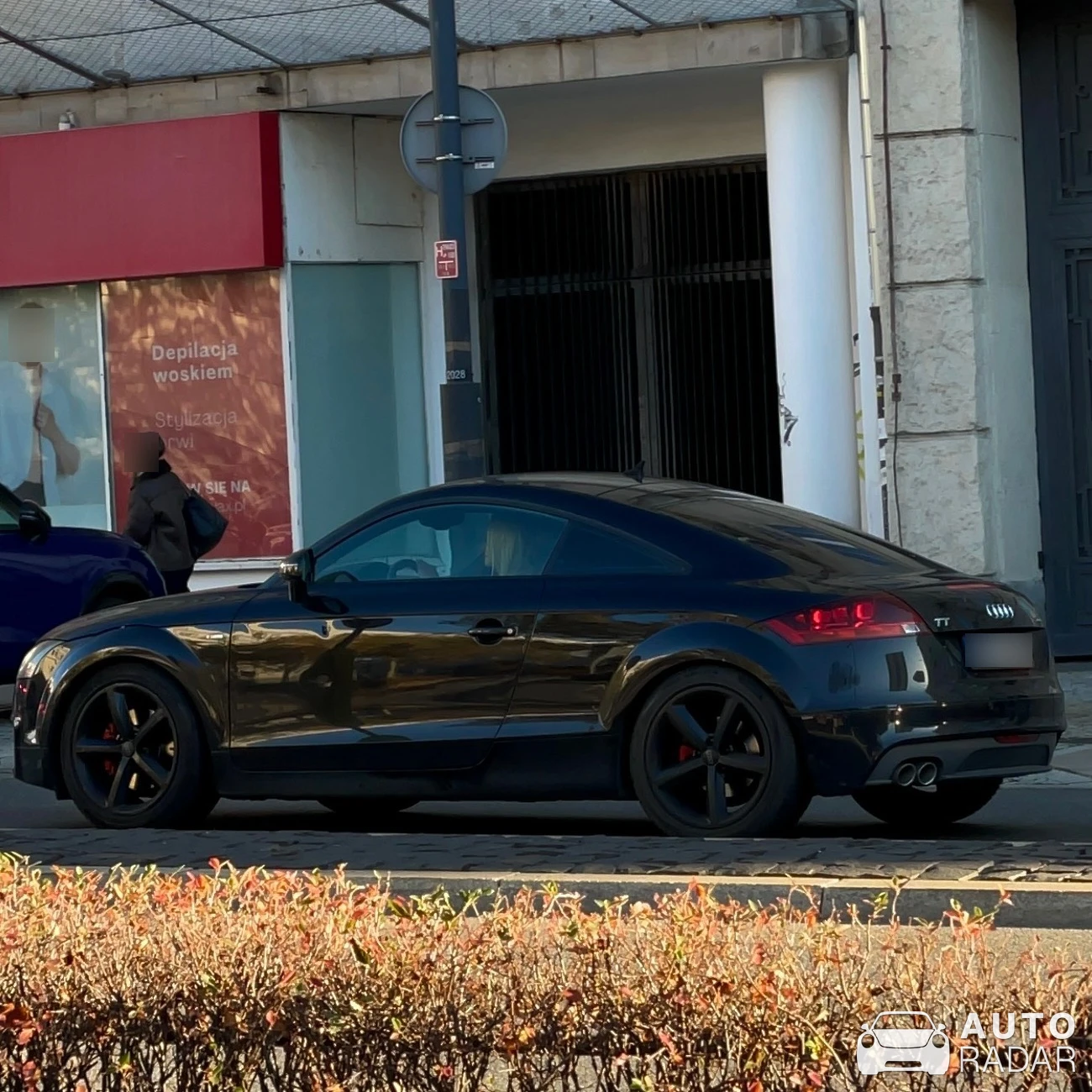 Audi TT spotted in Warszawa, Poland