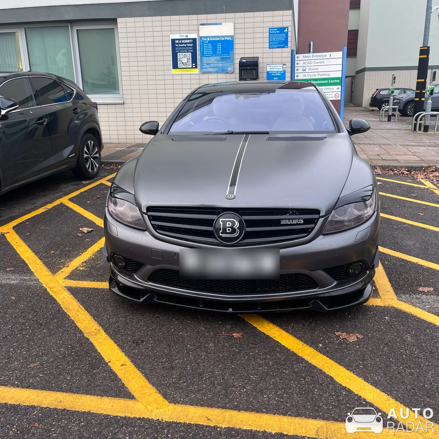 Mercedes-AMG Brabus CLS spotted