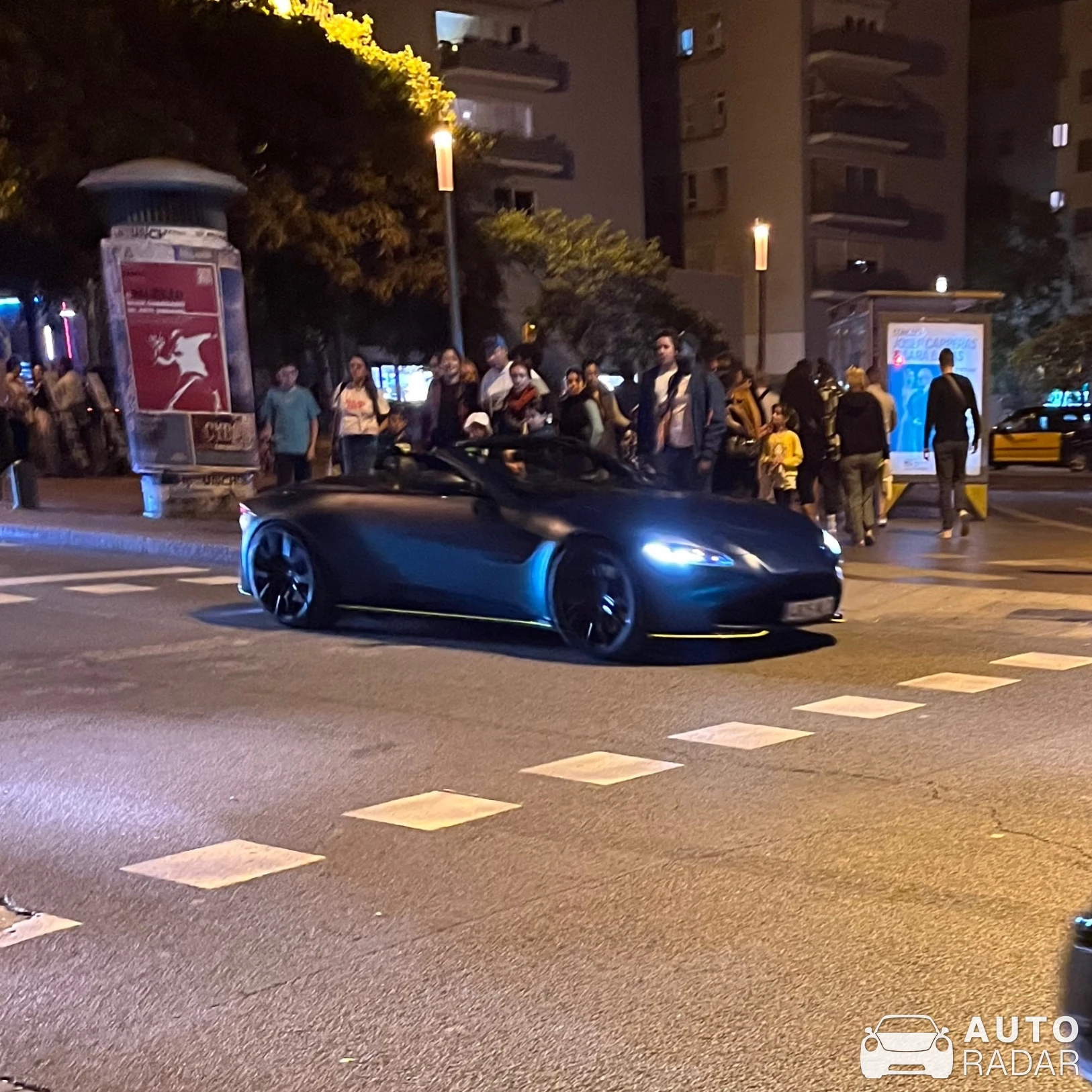Aston Martin V8 Vantage Roadster 2020 spotted in Barcelona, Spain
