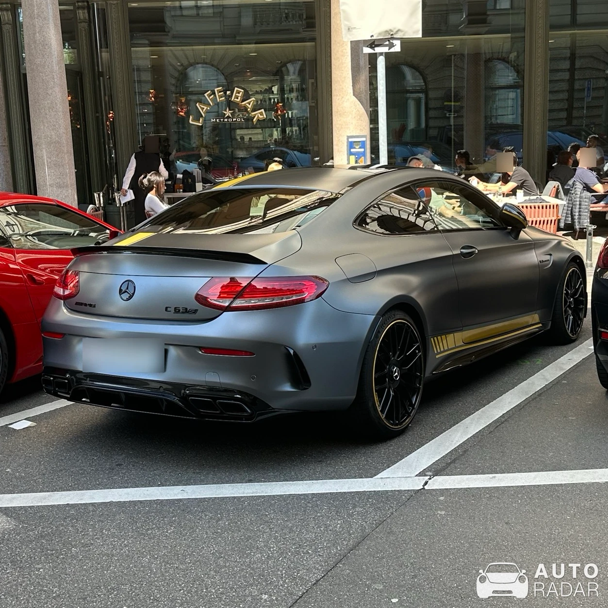 Mercedes-AMG C 63 S Coupé C205 Edition 1 spotted in Zürich