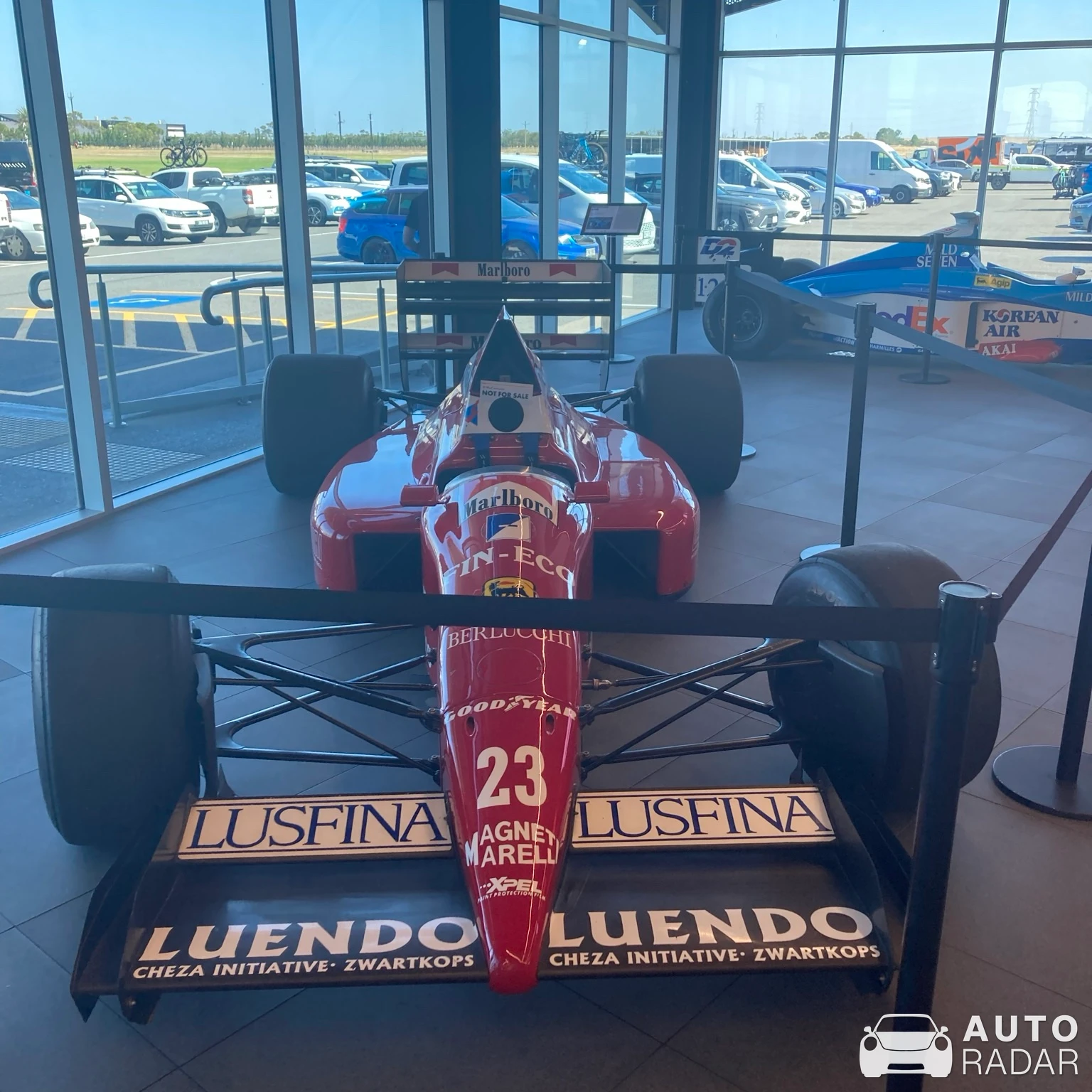 Dallara F189 spotted in Tailem Bend, Australia