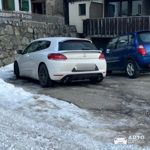 Volkswagen Scirocco ABT spotted in Davos Dorf