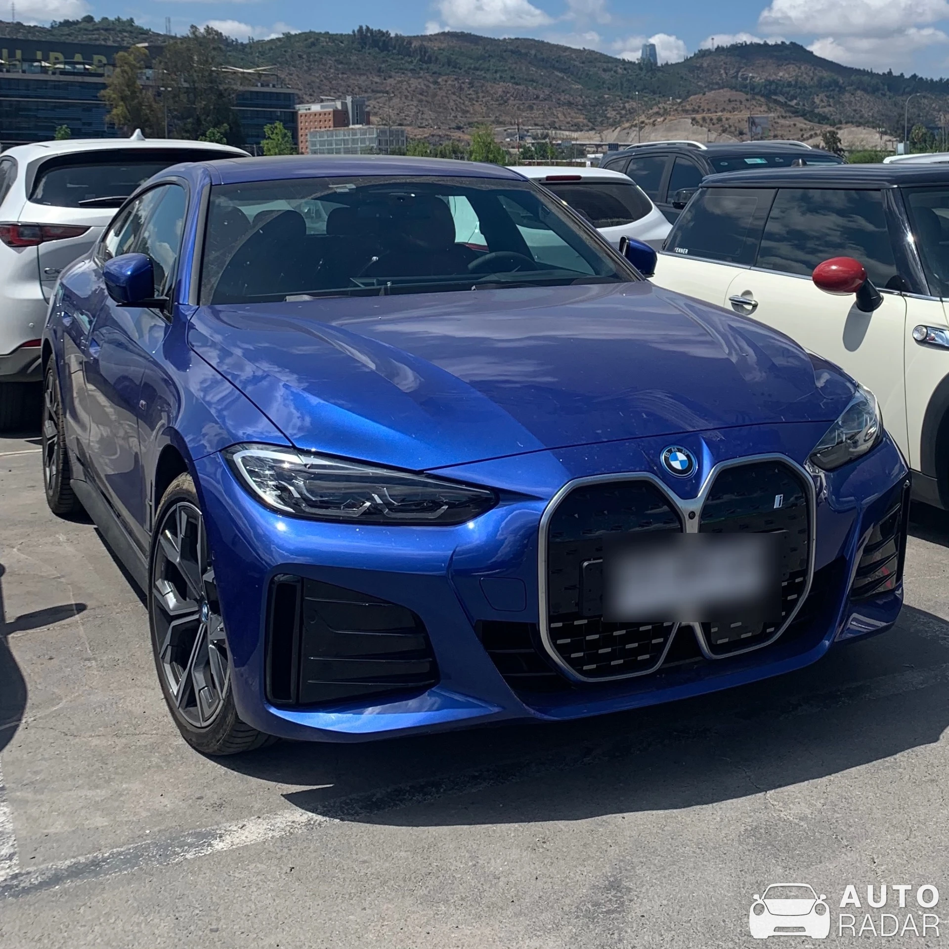 BMW i4 M50 2022 spotted in Huechuraba, Chile