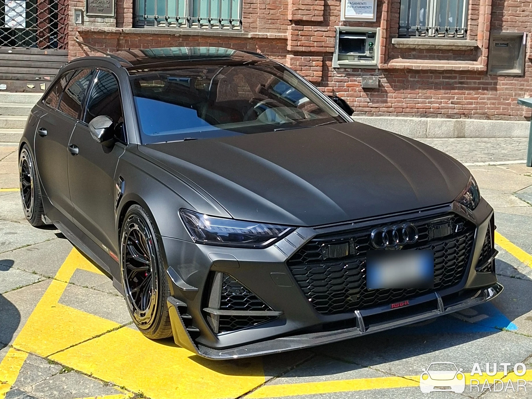 Audi ABT RS6-R Avant C8 spotted in Moncalieri