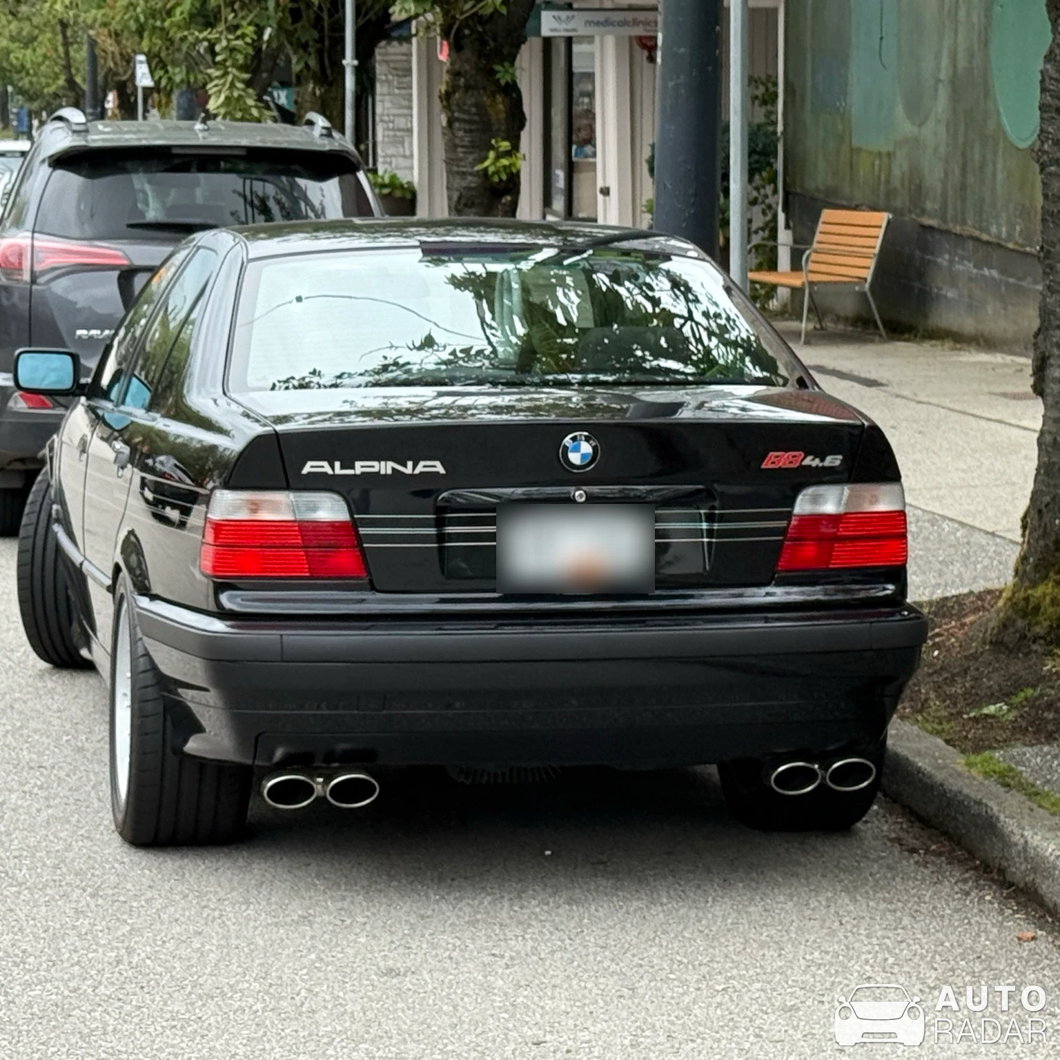 Alpina B8 4.6 Sedan E36 spotted in Vancouver