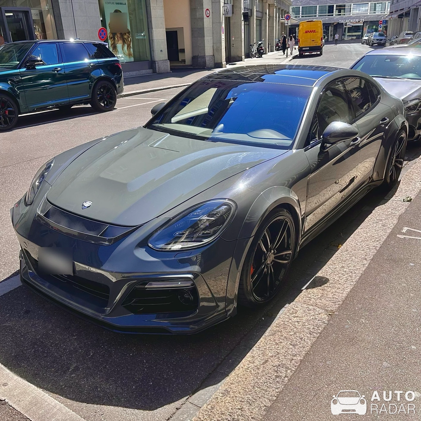 Porsche TechArt 971 Panamera Turbo Grand GT spotted in Zürich