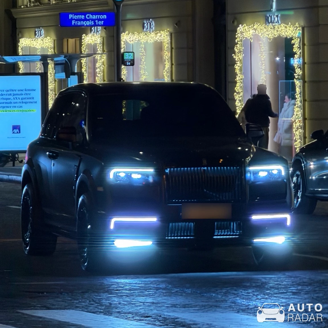 Rolls-Royce Cullinan Mansory spotted in Paris, France