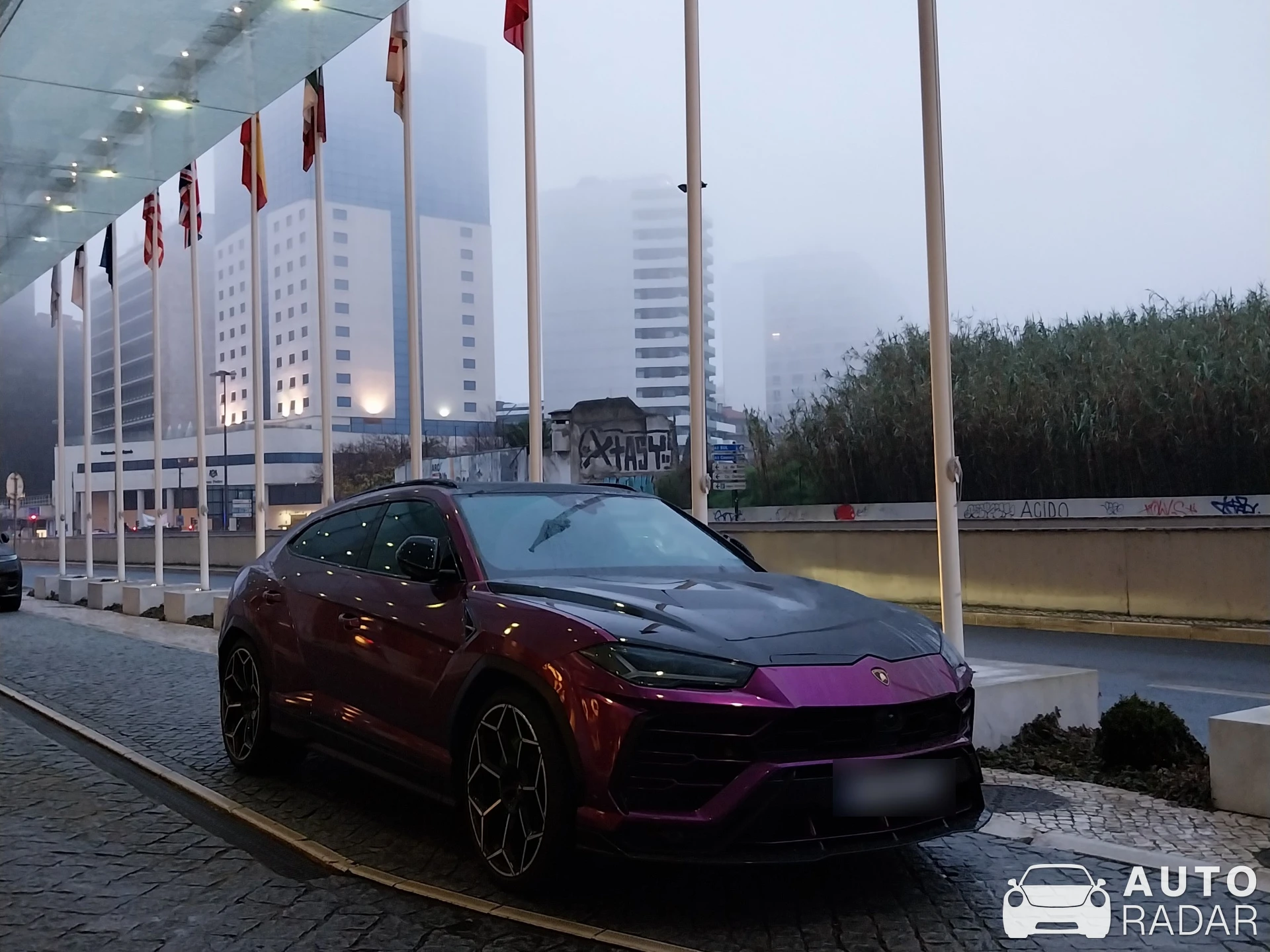 Lamborghini Urus spotted in Lisboa, Portugal