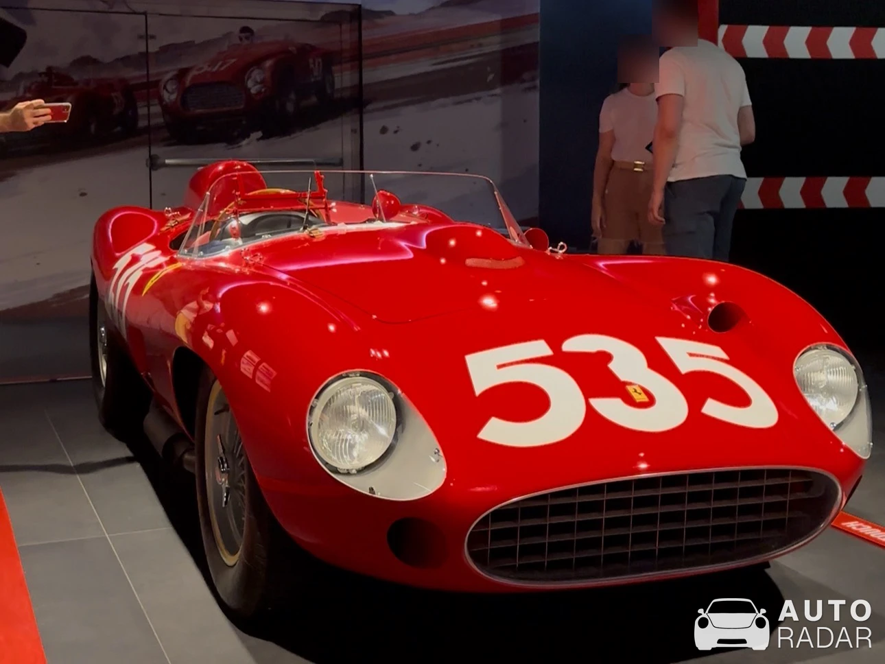 Ferrari 315 S spotted in Maranello