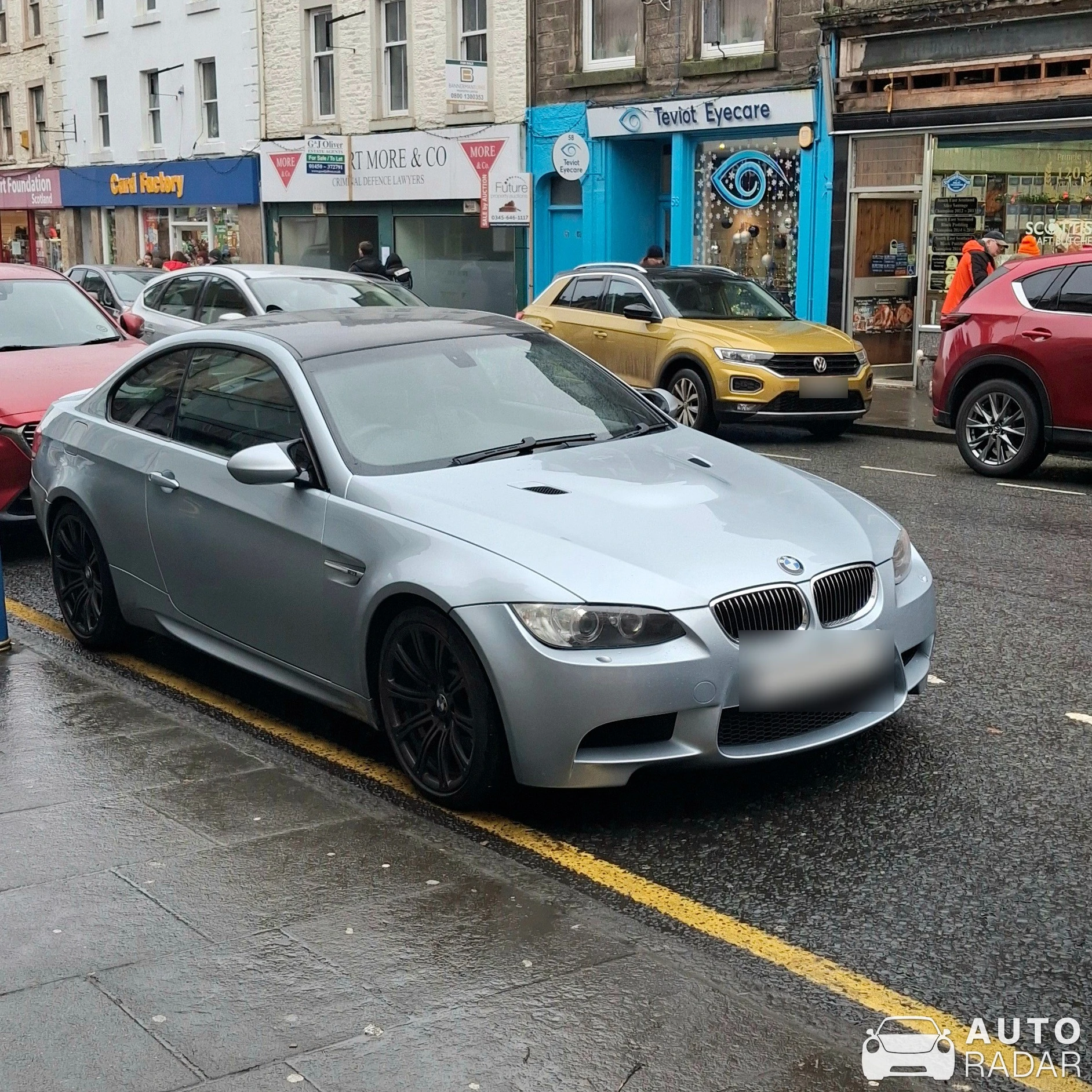 BMW M3 E92 Coupé spotted in Scottish Borders, United Kingdom