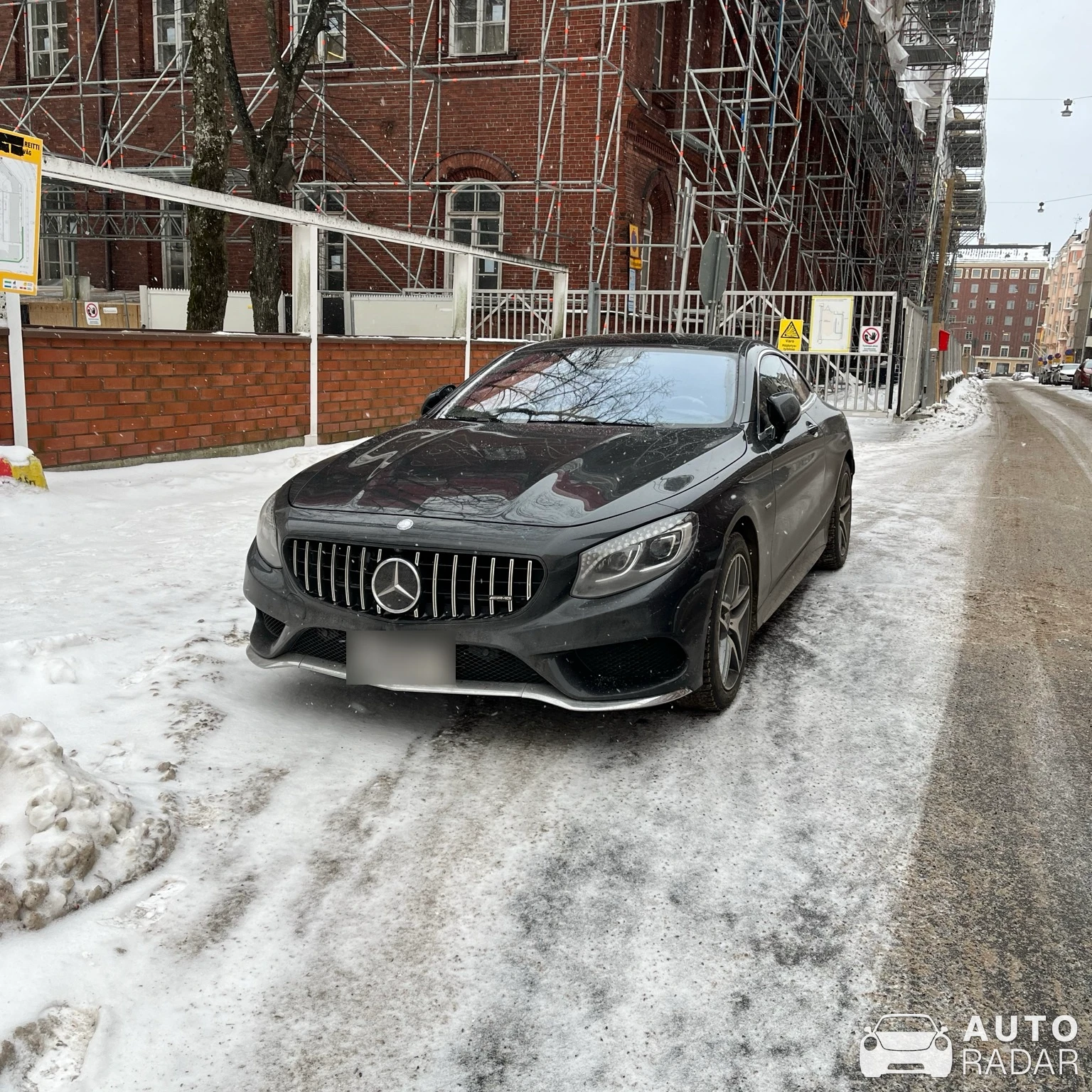 Mercedes-AMG S 63 Coupé C217 spotted in Helsinki, Suomi