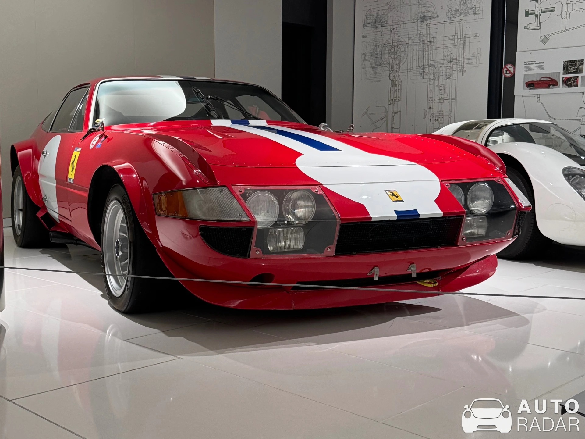 Ferrari 365 GTB/4 Daytona Competizione Conversion spotted in Monaco, Monaco