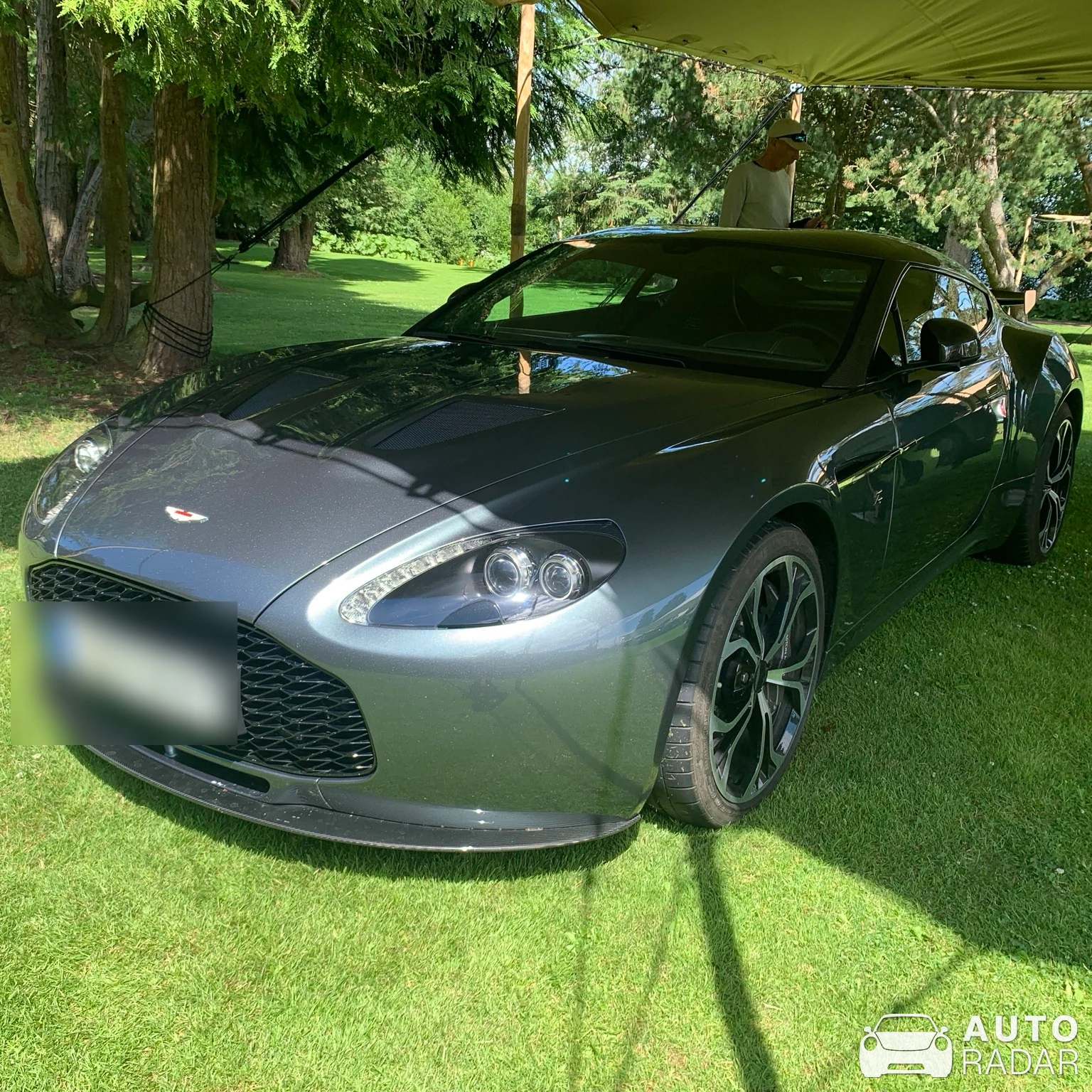 Aston Martin V12 Zagato spotted