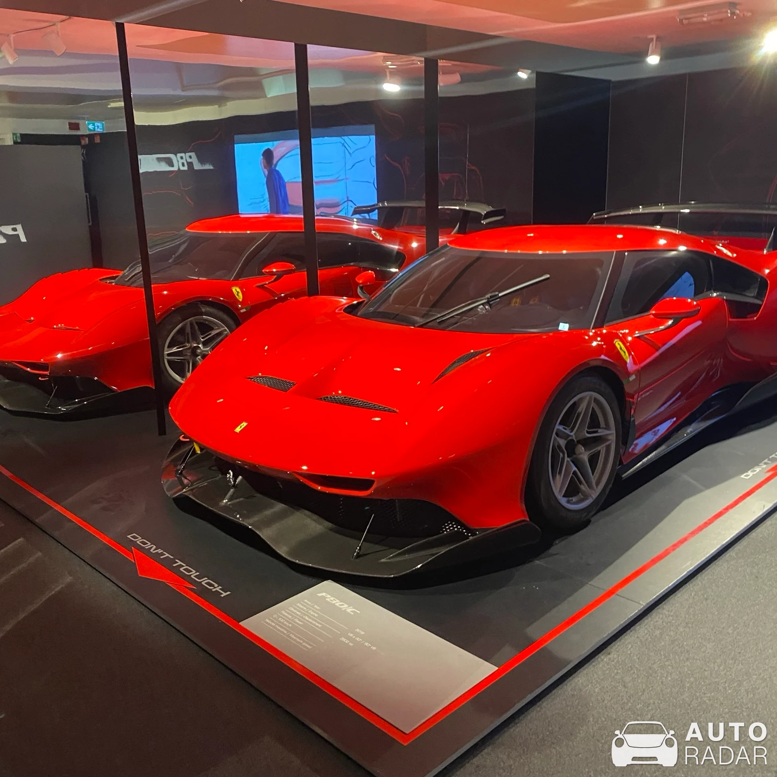 Ferrari P80/C spotted in Maranello