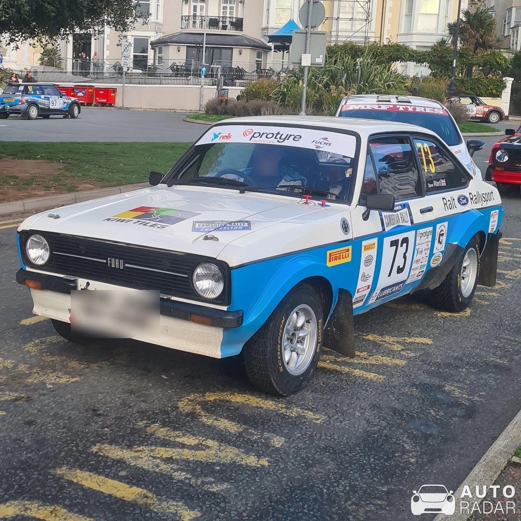 Ford Escort MkII RS1800 spotted in Llandudno