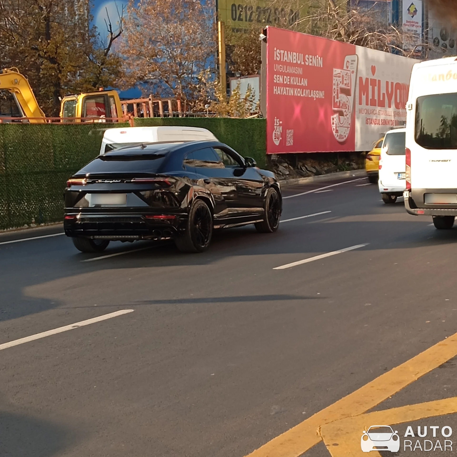 Lamborghini Urus spotted in Beşiktaş, Türkiye