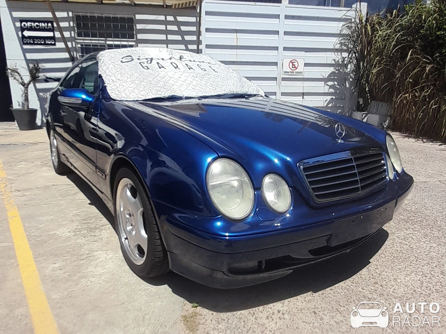 Mercedes-Benz CLK 55 AMG spotted in Punta del Este