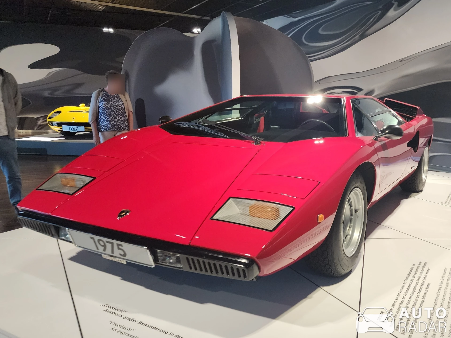 Lamborghini Countach LP400 spotted in Wolfsburg, Germany