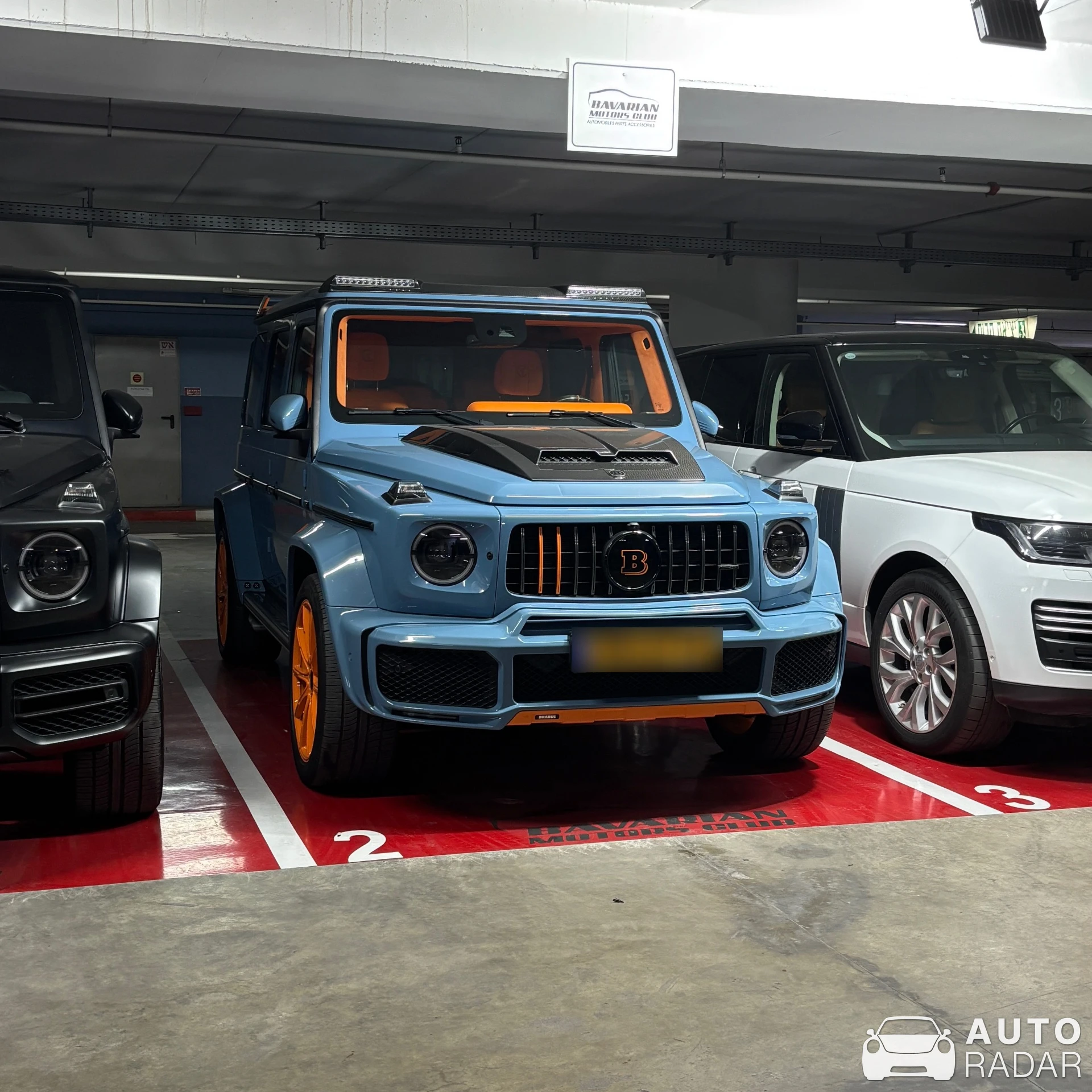 Mercedes-AMG Brabus G 700 Widestar spotted in Herzliya, Israel