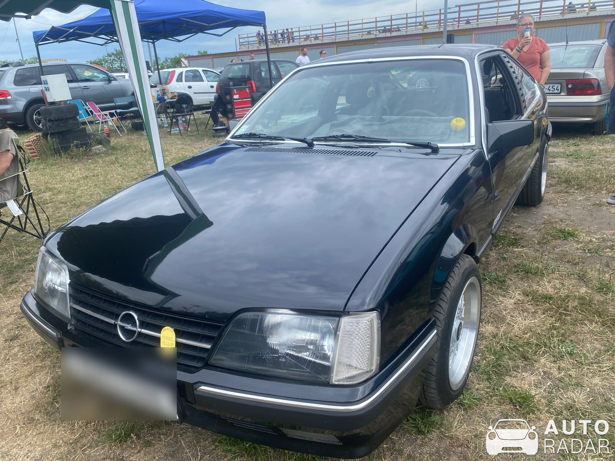 Opel Monza spotted in Kakucs