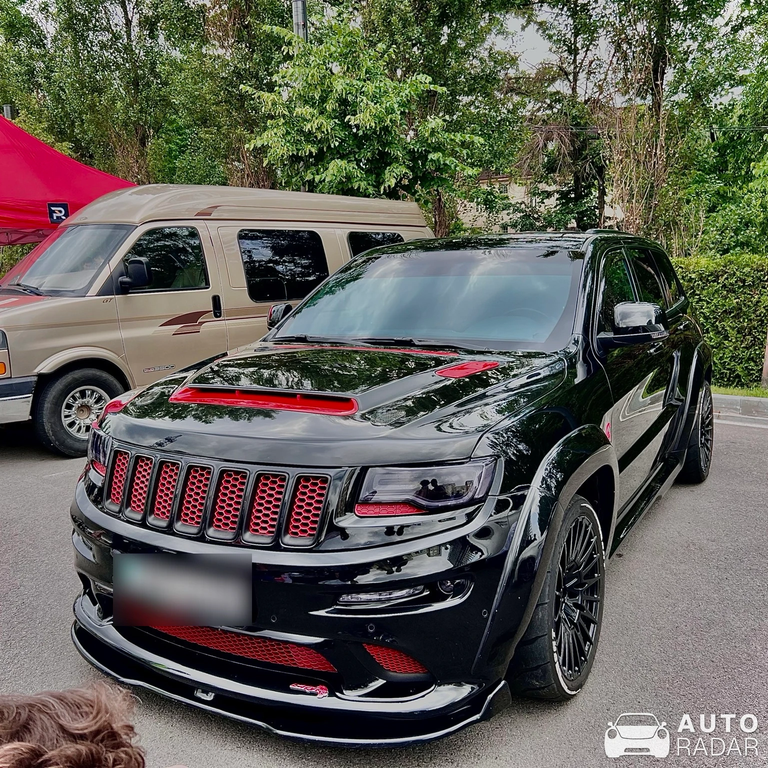 Jeep Grand Cherokee SRT 2017 spotted in Almaty