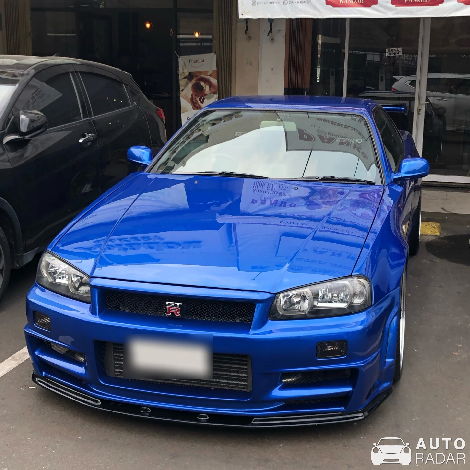 Nissan Skyline R34 GT-R spotted in Kota Tangerang Selatan, Indonesia