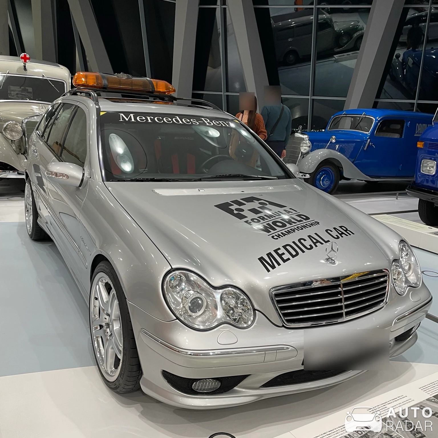 Mercedes-Benz C 32 AMG F1 Medical Car spotted in Strasbourg